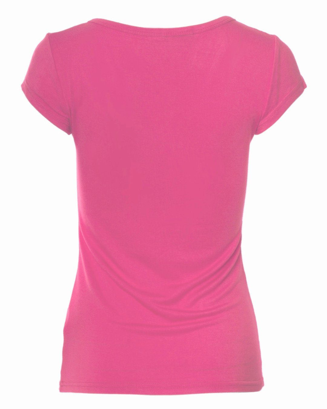 Muse T-Shirt Basic Kurzarm T-Shirt Skinny günstig online kaufen