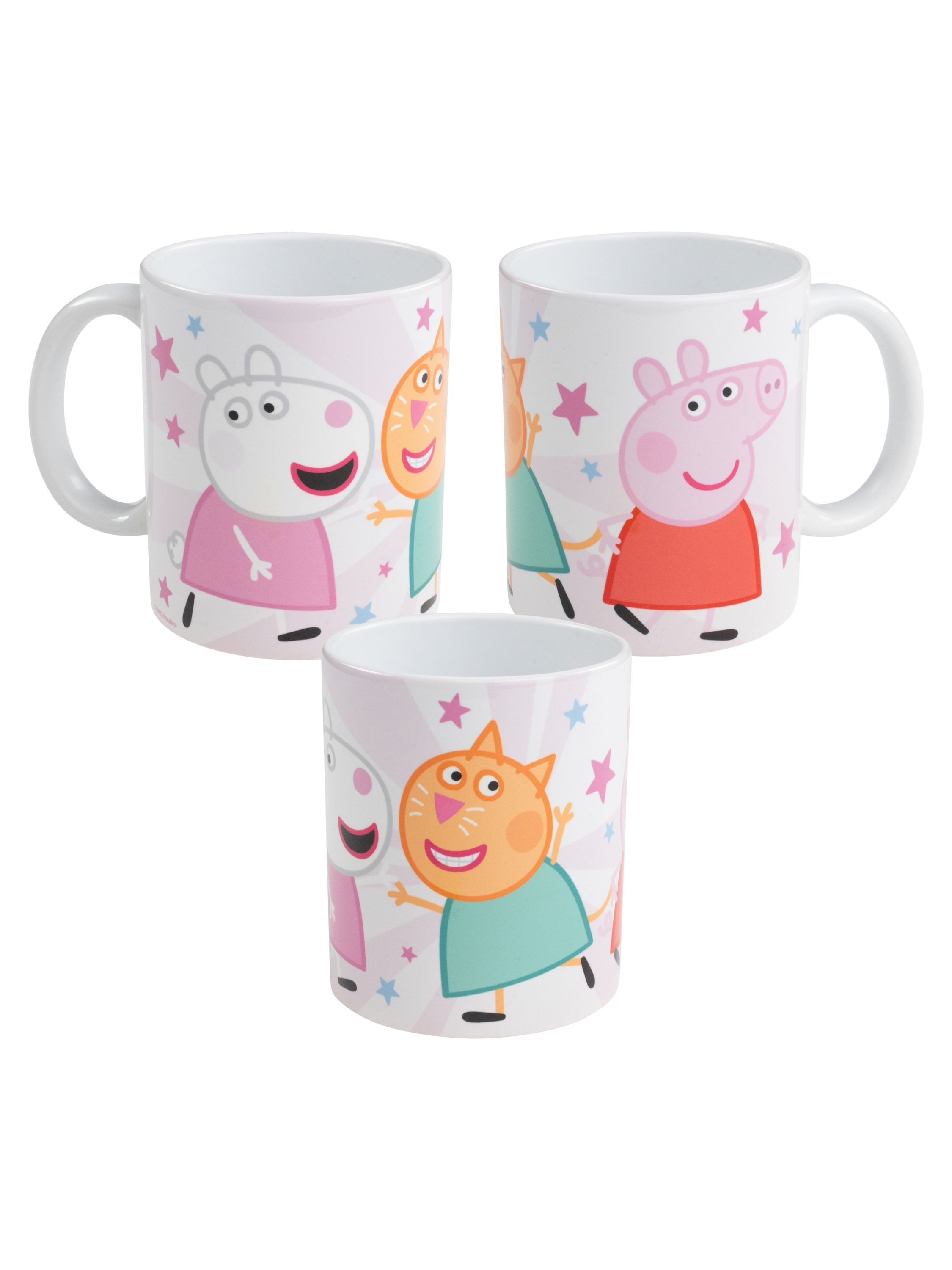 Tasse Peppa Wutz Tasse Sterne Kaffeetasse Becher Kaffeebecher 320 ml
