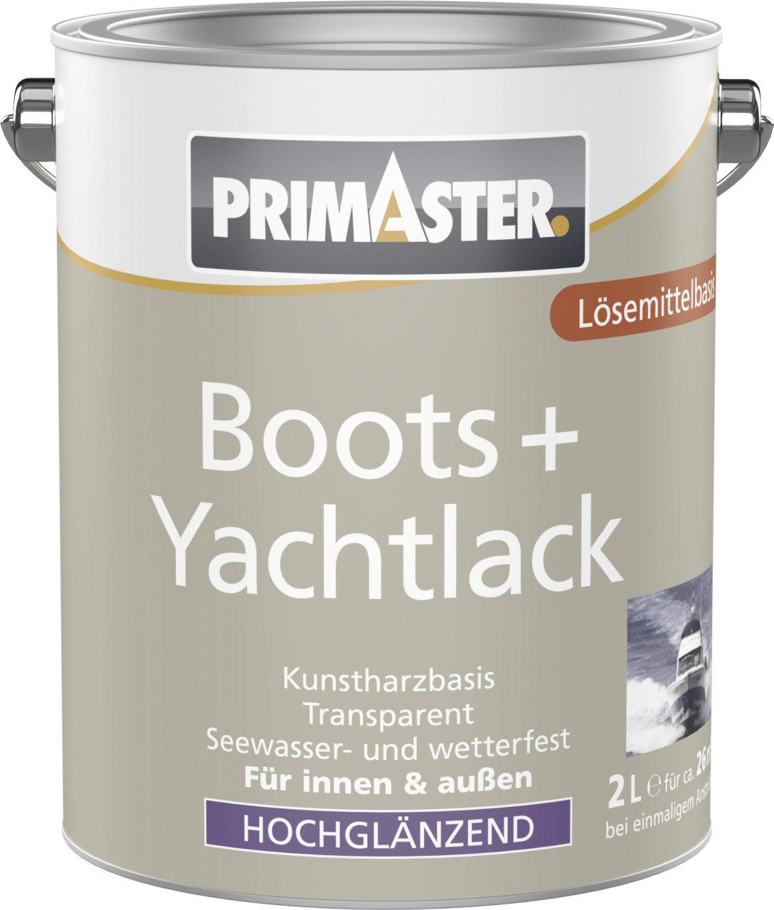 Primaster Lack Primaster Boots + Yachtlack 2 L farblos