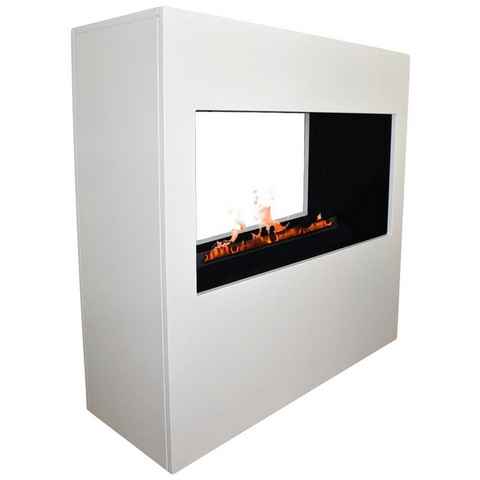 GLOW FIRE Dekokamin Goethe OMC 500, Wasserdampfkamin mit 3D Feuer mit integriertem Knistereffekt