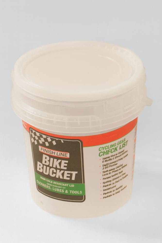 Finish Line Finish Line Pro Care Bucket 6 L leer - wasserdichter Pflege-Eimer mit Zweiradreiniger