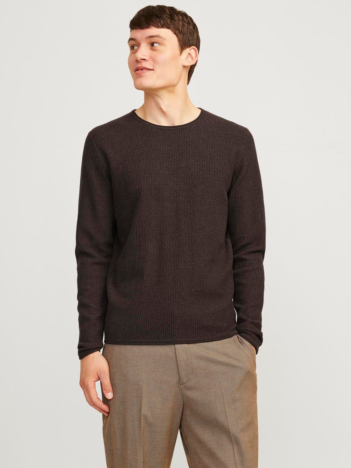 Jack & Jones Rundhalspullover JJECOOPER KNIT günstig online kaufen