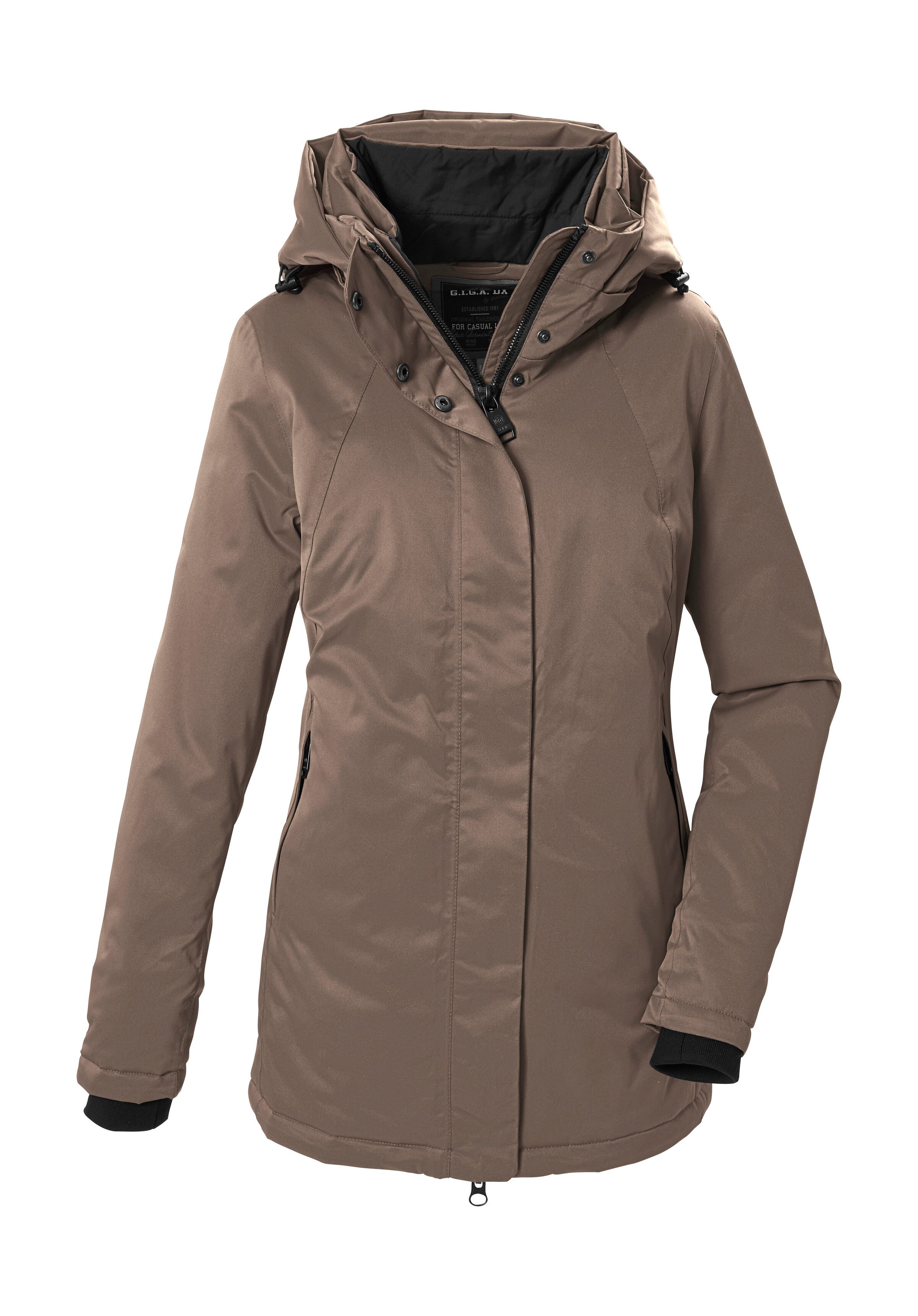 G.I.G.A. DX by killtec Funktionsjacke GW 94 WMN JCKT Wind- und wasserdichte Damenjacke, atmungsaktiv, abnehmbare Kapuze