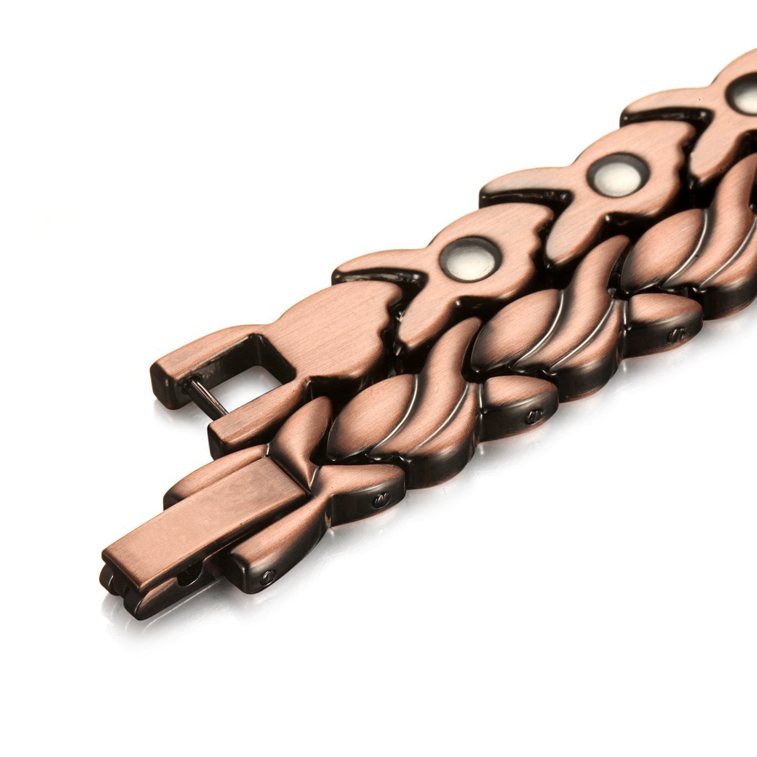 Haiaveng Gliederarmband (Baugruppen) Damen Elegantes Kupfer Magnettherapie Armband Armband aus Reinem
