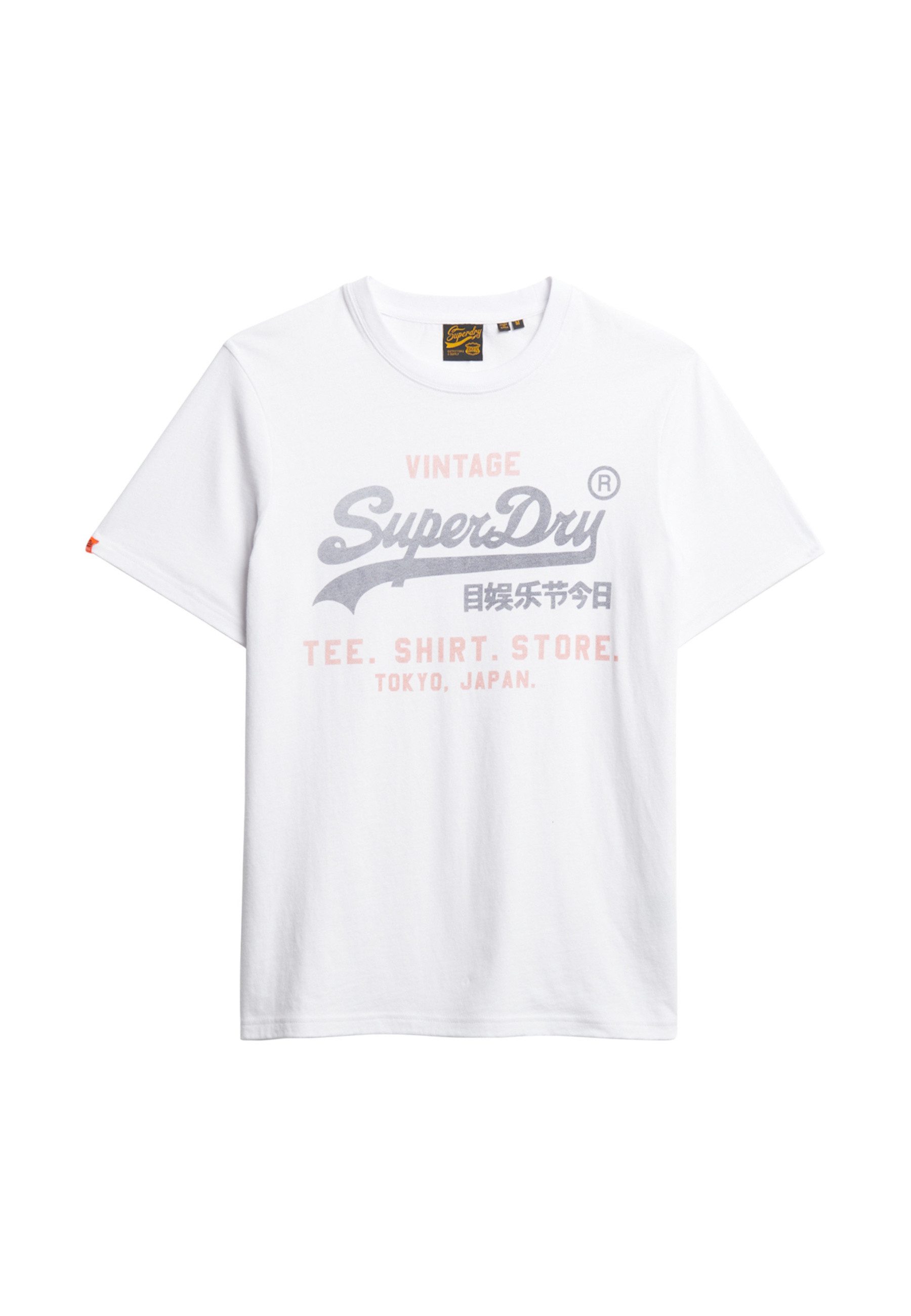 Superdry T-Shirt T-Shirt Kurzarmshirt mit großem günstig online kaufen