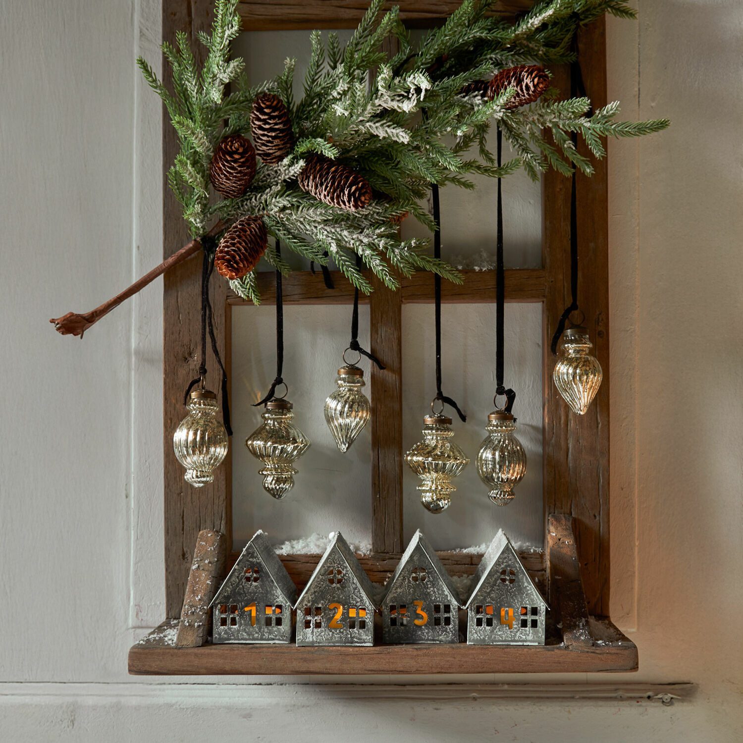 Mirabeau Christbaumschmuck Weihnachtskugel 6er Set Everelles silber, none