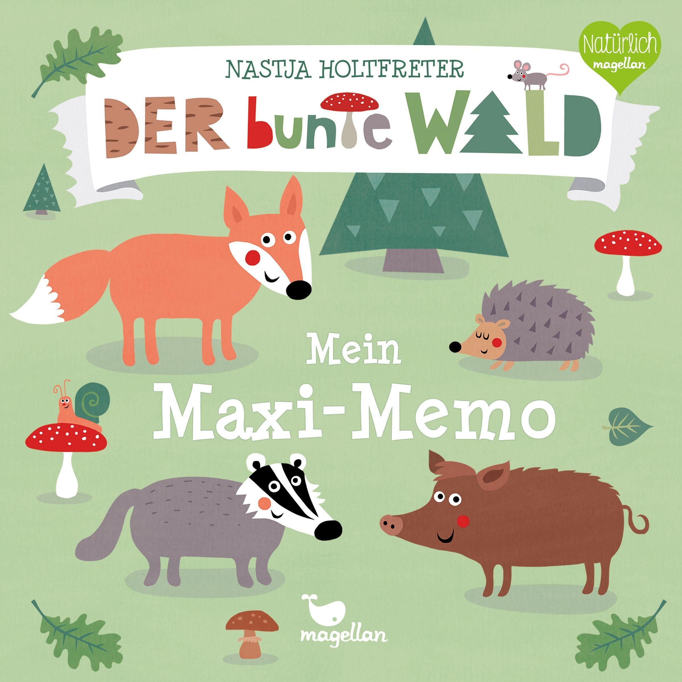 Magellan Spiel Der bunte Wald - Mein Maxi-Memo