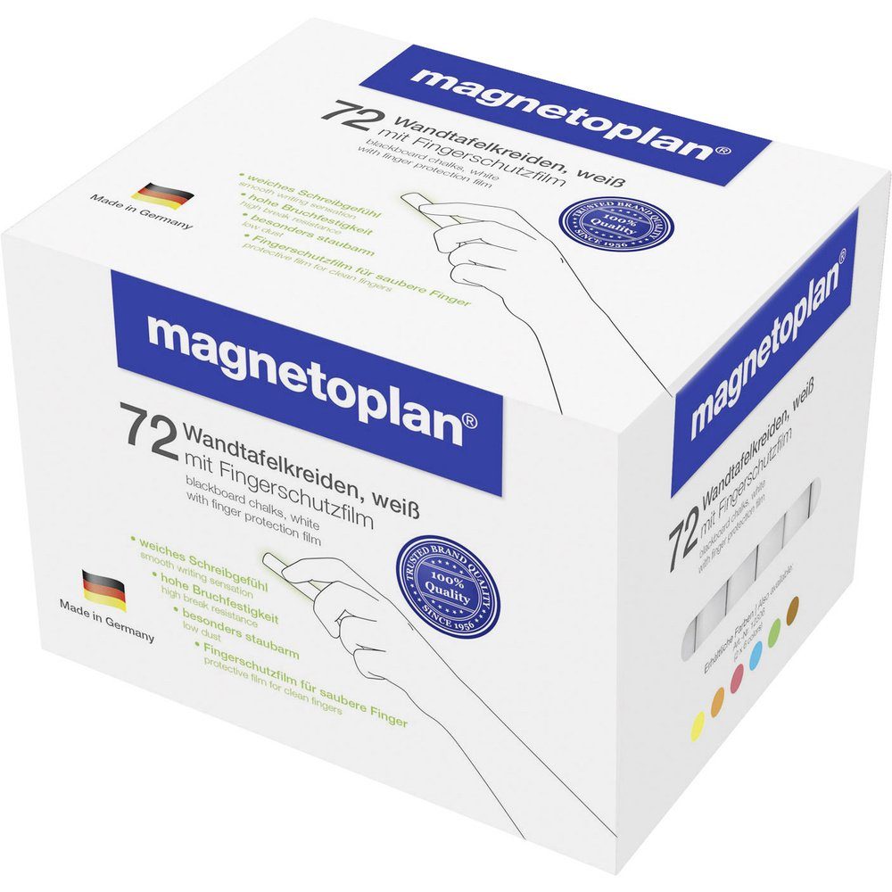 Malkreide magnetoplan Tafelkreide 12305 Weiß 72 St.