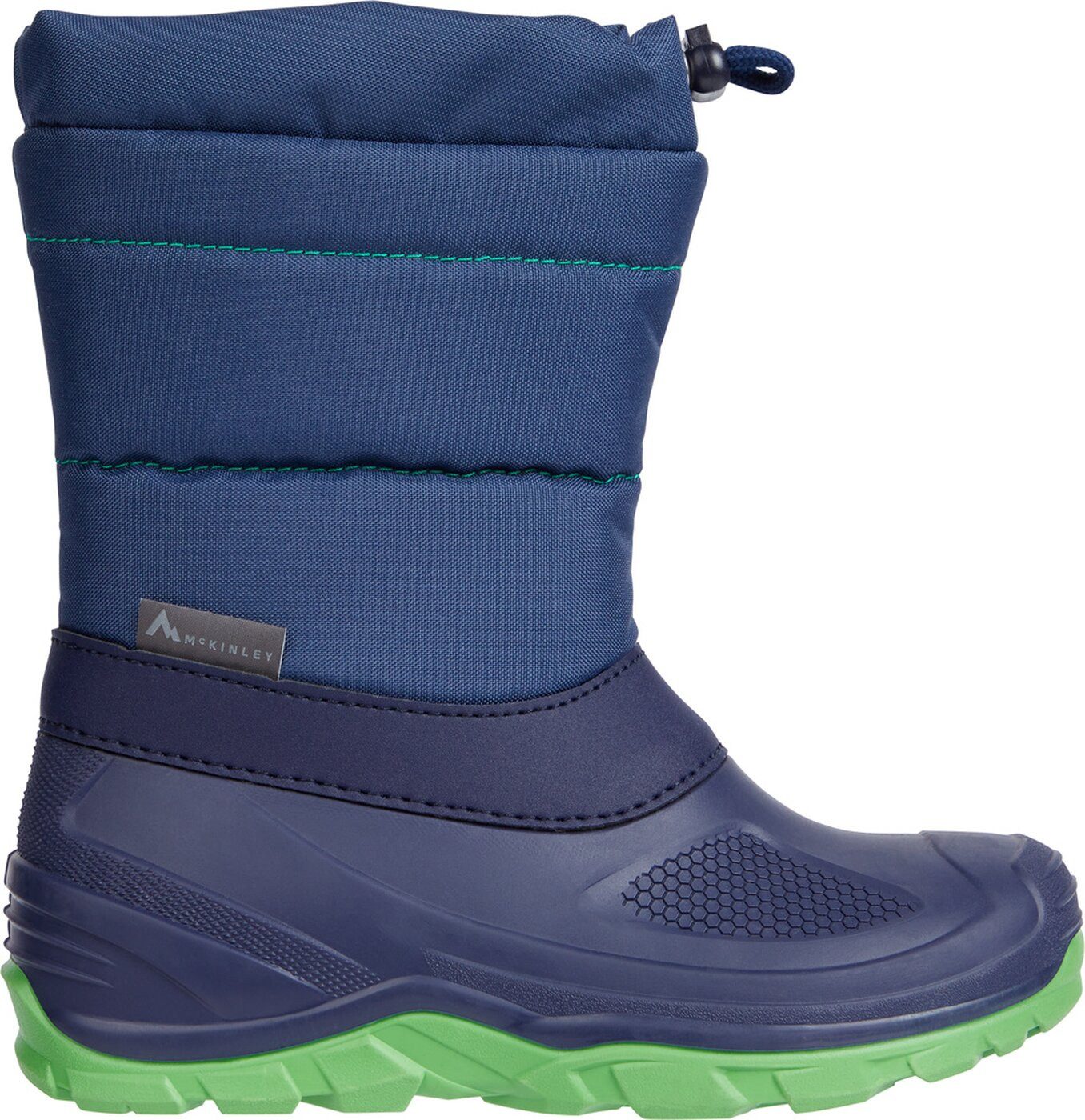 McKINLEY Ki.-Après-Stiefel Jules II J 901 BLUE DARK/GREEN Stiefel
