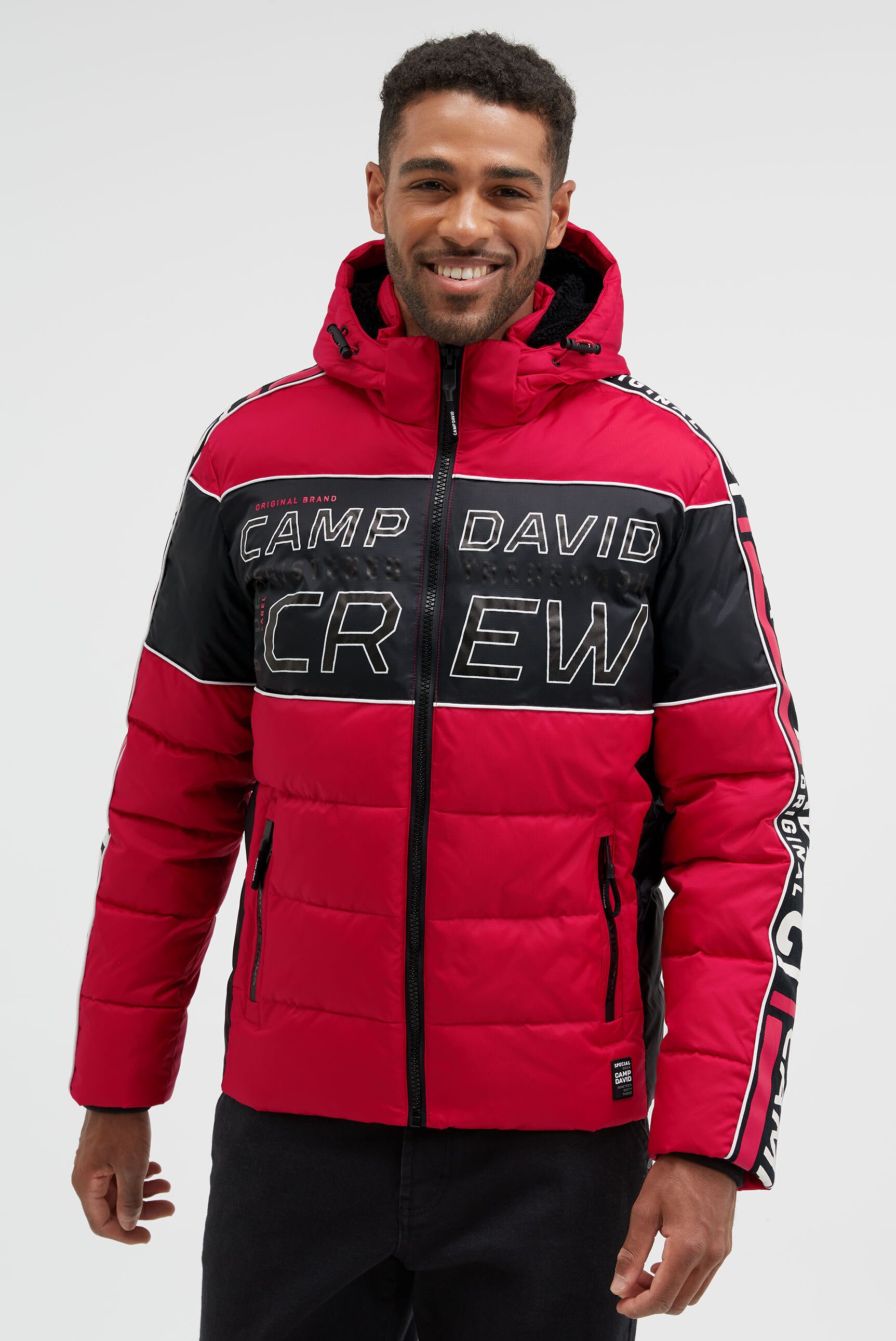 CAMP DAVID Winterjacke mit abtrennbarer Kapuze günstig online kaufen