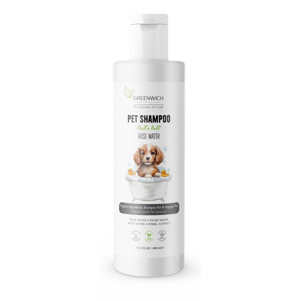 Greenwich Tiershampoo Pet Shampoo und Conditioner-Ideal für Welpen,Kätzchen–Biologisch,Vegan