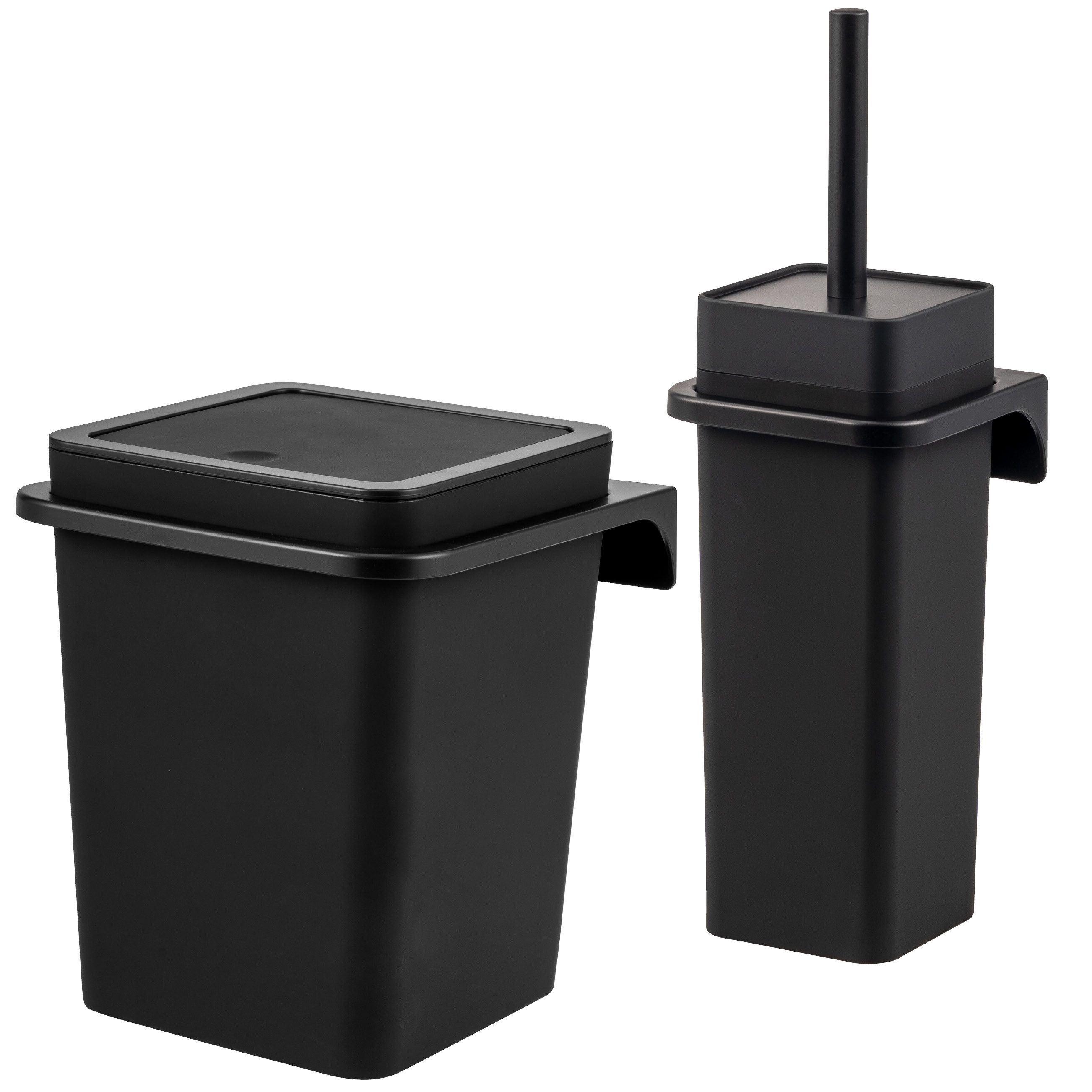 bremermann Badaccessoire-Set 2tlg. Bad-Set SAVONA Softtouch inkl. Wandhalterung, 2 tlg.