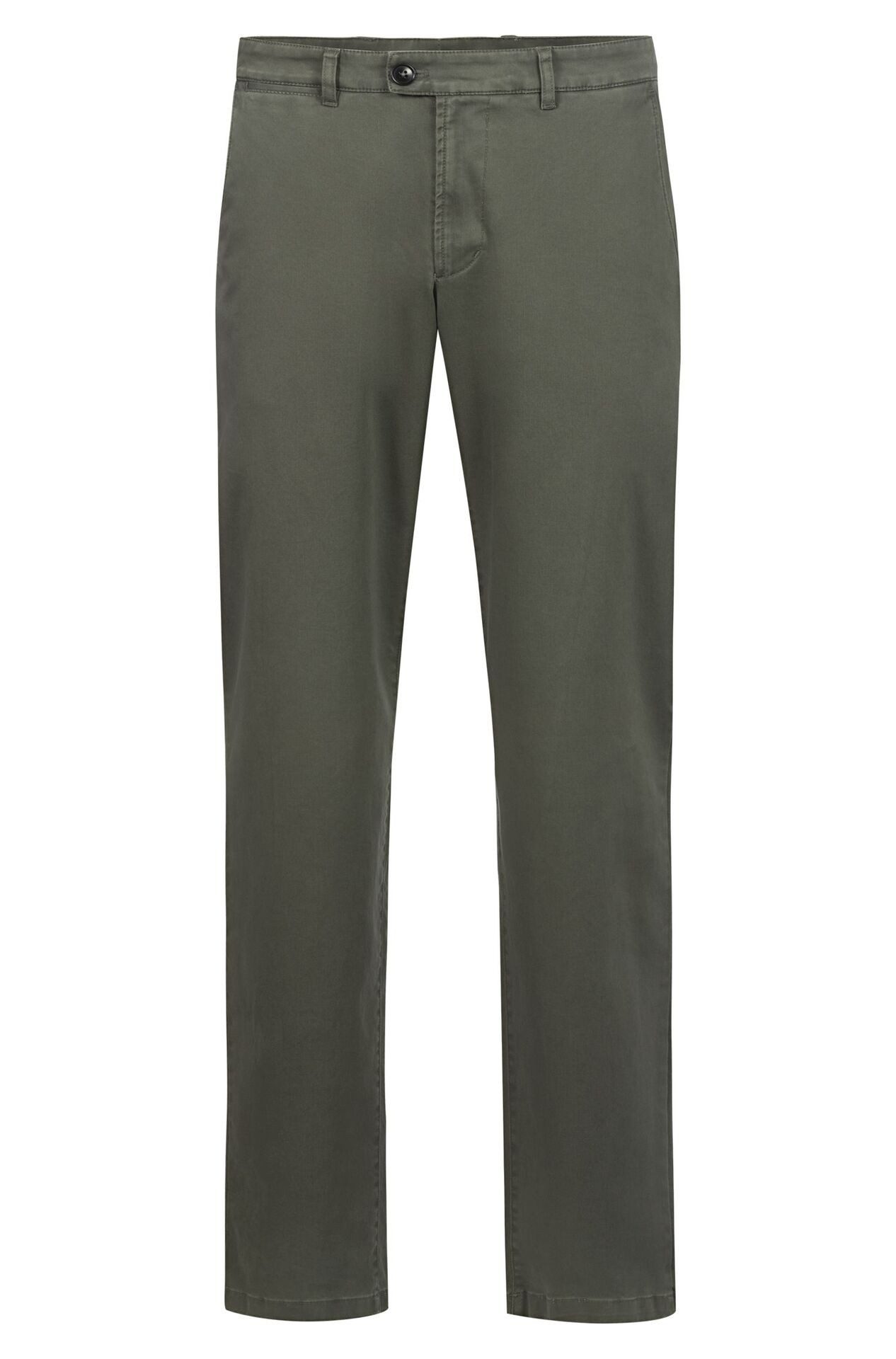 GREIFF Anzughose Greiff Corporate CASUAL Herren Chino-Hose Regular-Fit Oliv günstig online kaufen