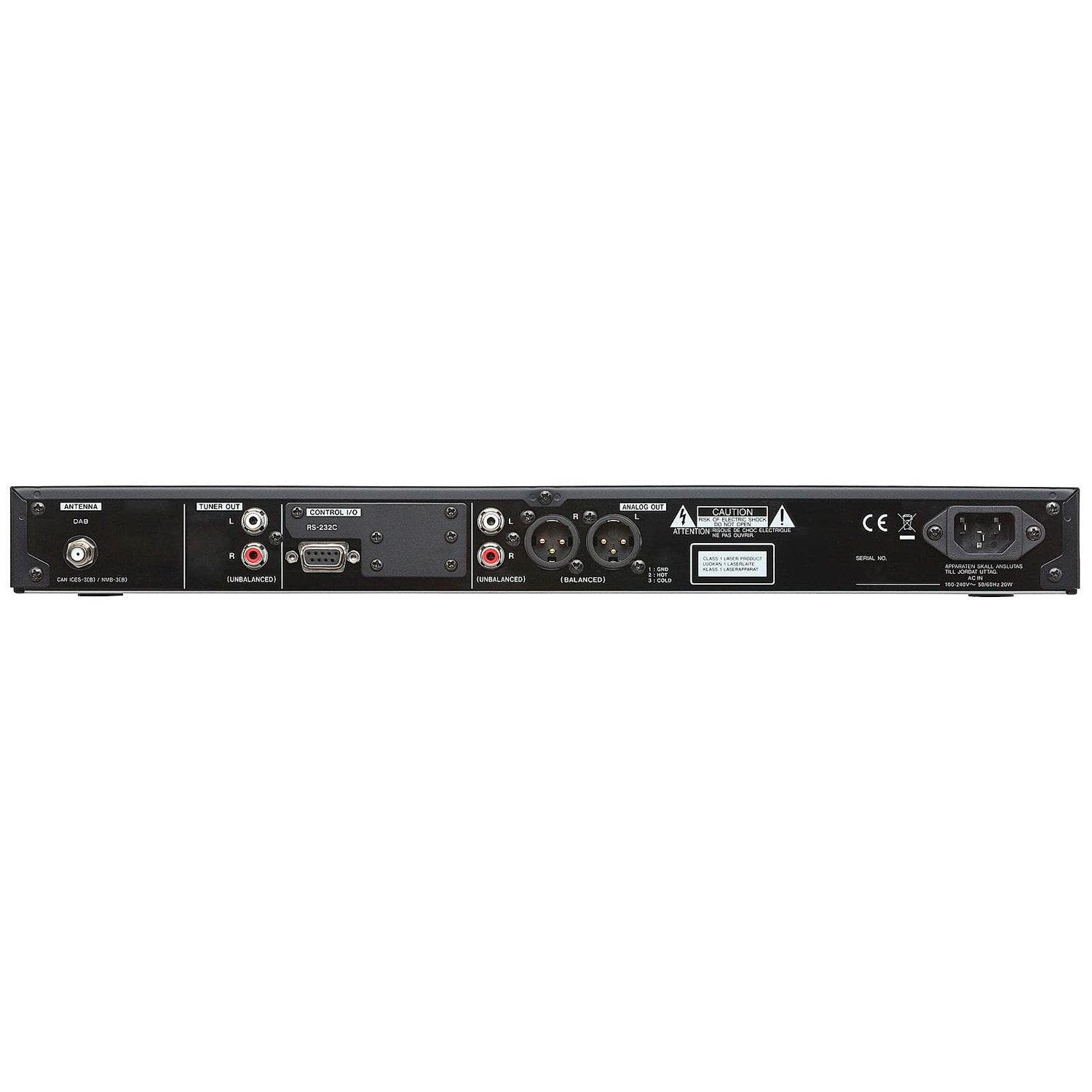 Tascam Tascam Medien-Player CD400UDAB mit 2x XLR-Kabel Digitales Aufnahmegerät (CD-Player mit Bluetooth)