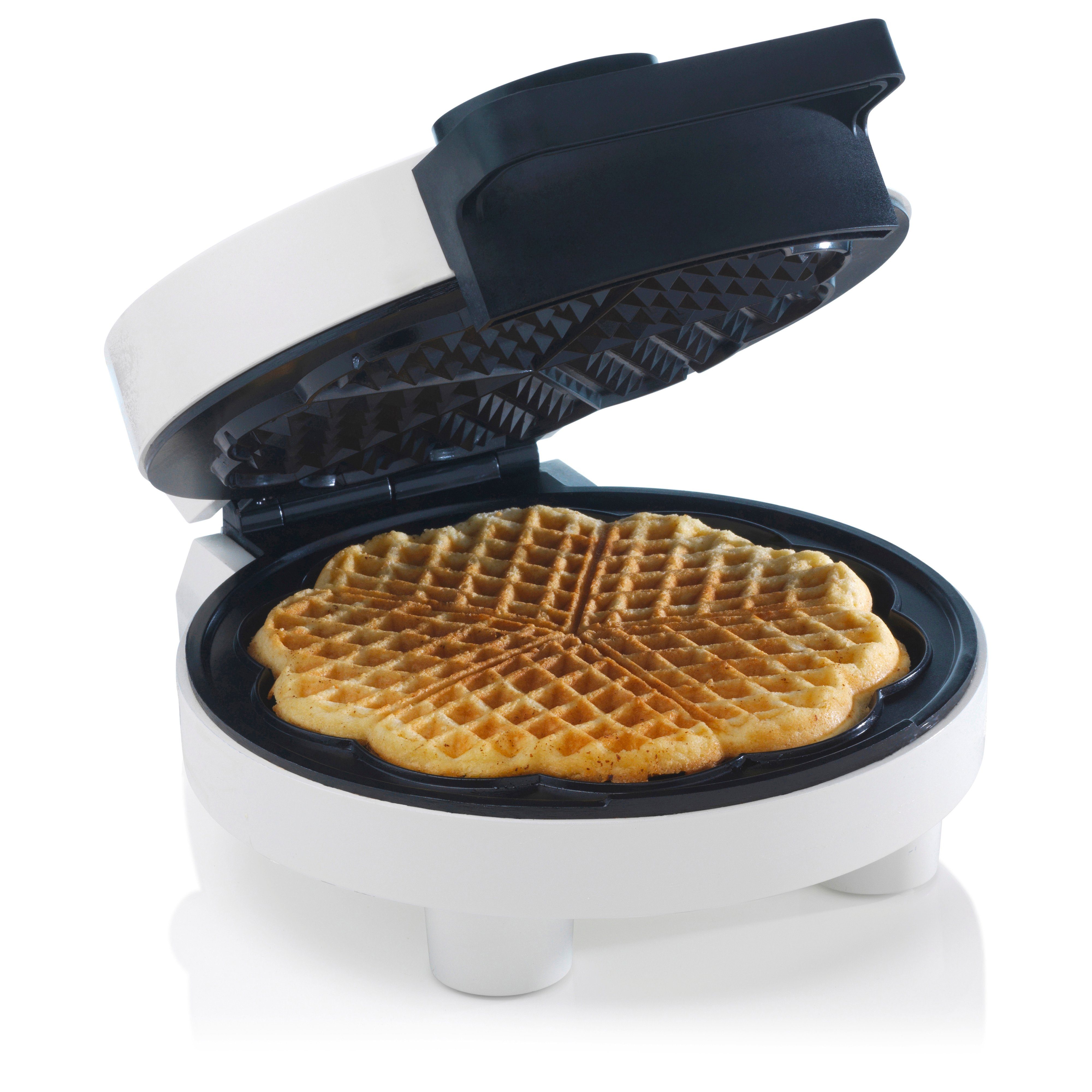 TREBS Вафельницы 13100, 1000,00 W, 5 Heizstufen, schützender Cool-Touch-Griff & einfache Reinigung