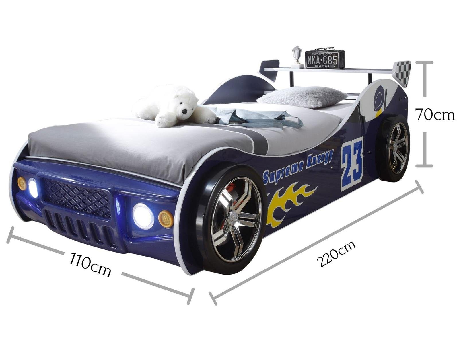 PRICE BREAKER Letta car bed, 219.5 x 69 x 109.4 cm (W/H/D)