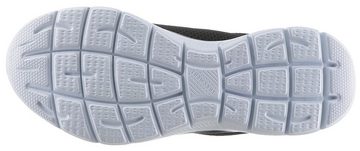 Skechers Summits Slip-On Sneaker Slipper, Freizeitschuh, Komfortschuh mit gepolstertem Schaftrand