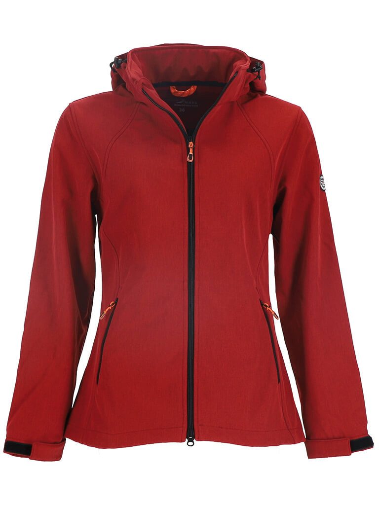 Blue Wave Softshelljacke Damen Jacke Maite mit abnehmbarer Kapuze - winddic günstig online kaufen