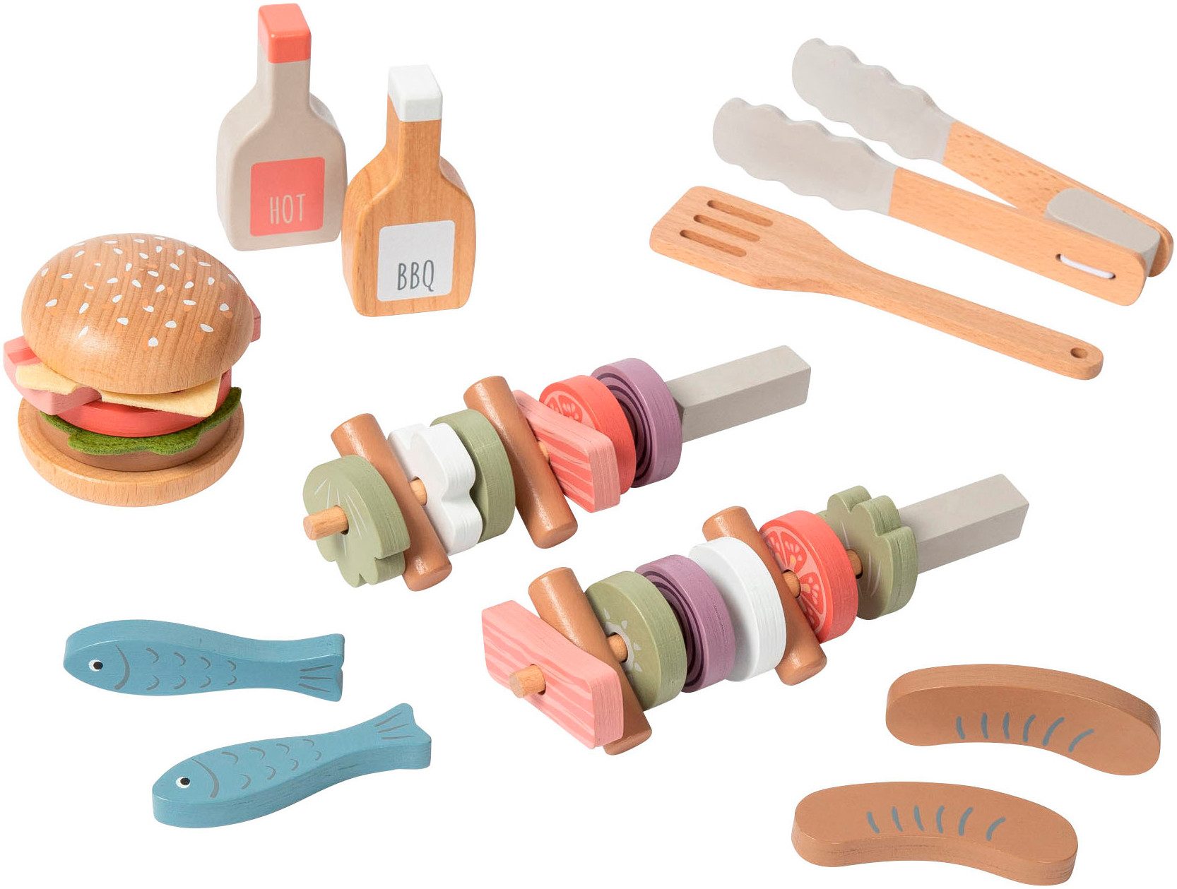 MUSTERKIND® Spiellebensmittel BBQ-Set Capsicum