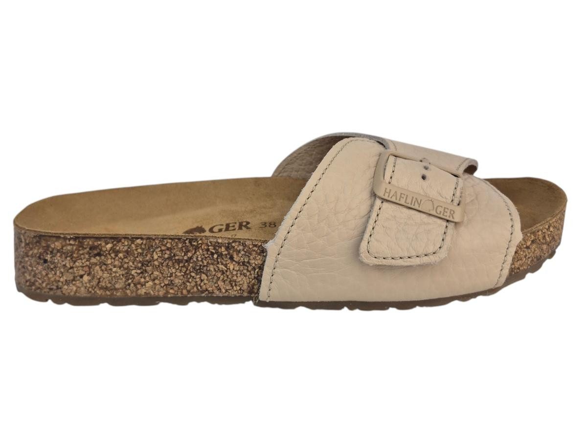 Haflinger Bio Jeane creme Pantolette
