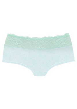 Nuance Panty mit floralem Spitzenbund