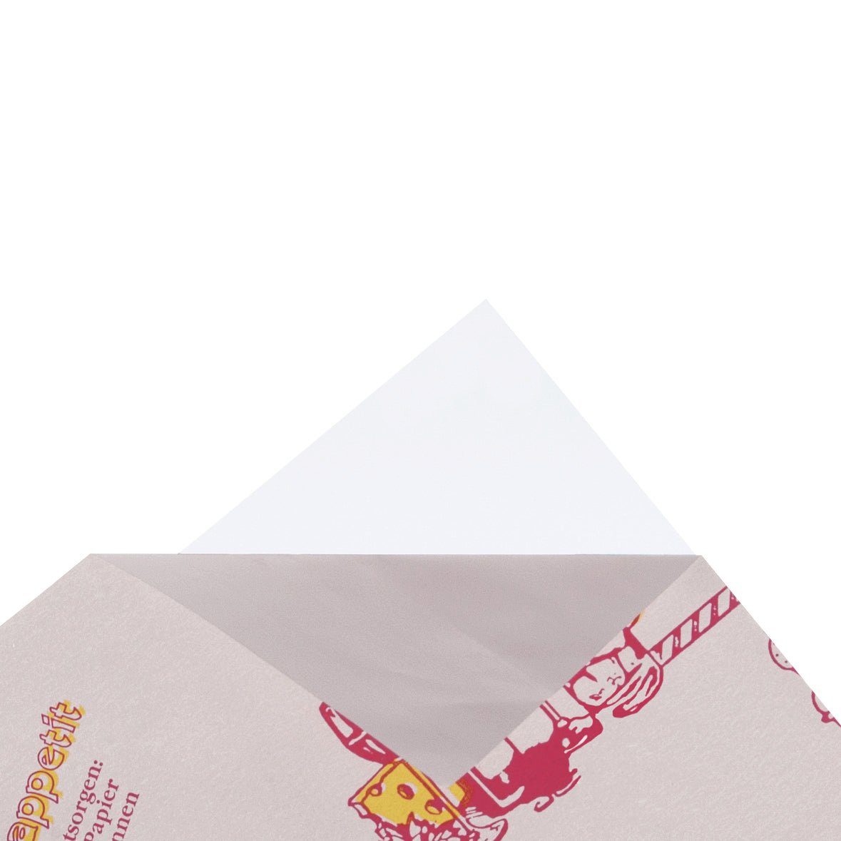 x37,5 25 "Guten cm Einschlagpapier - wisefood Kraftpapier - bedruckt