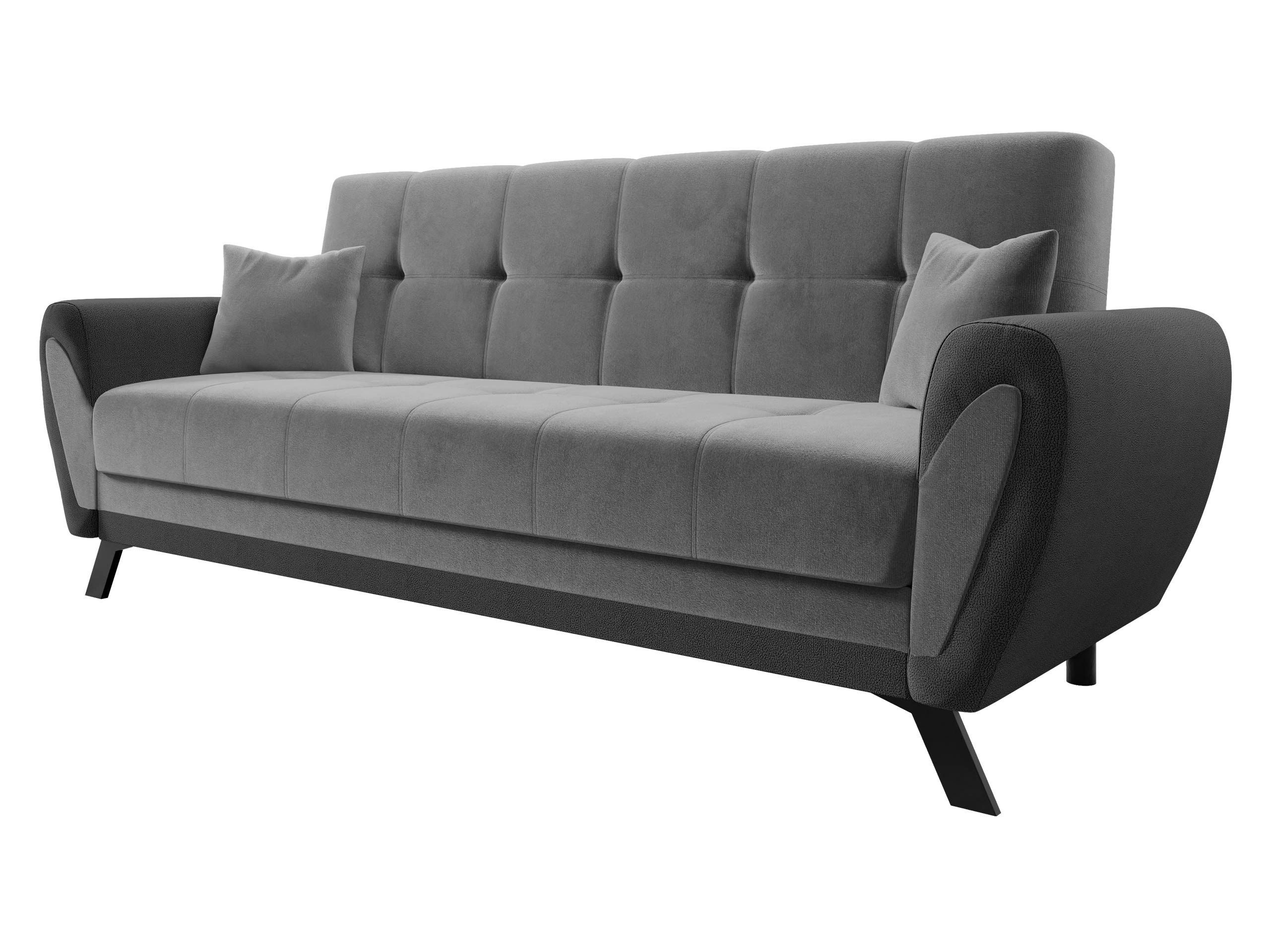 MIRJAN24 Schlafsofa Kaja, mit Schlaffunktion und Bettkasten, 3-Sitzer, Meta günstig online kaufen