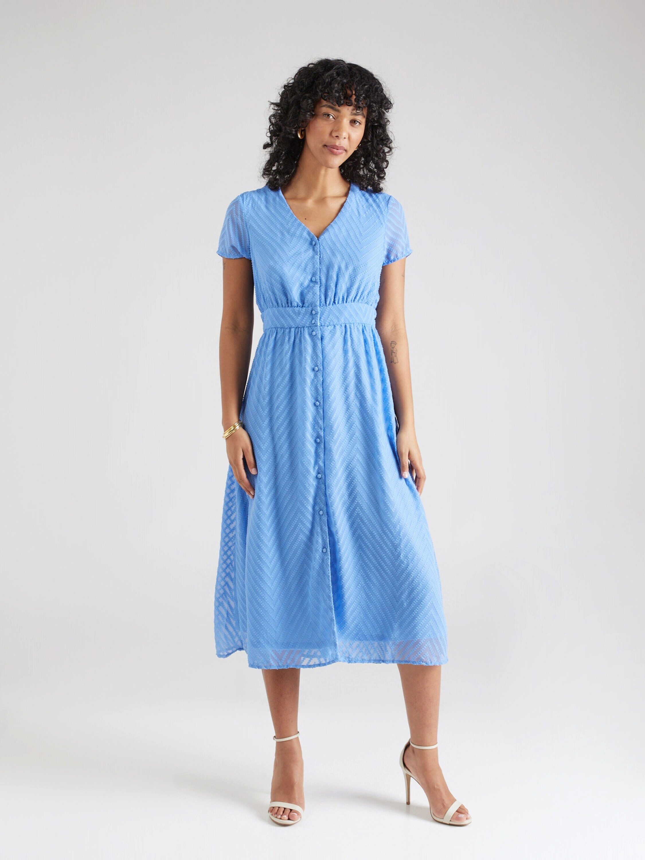 Vila Midikleid VIMichelle (1-tlg) Drapiert/gerafft günstig online kaufen