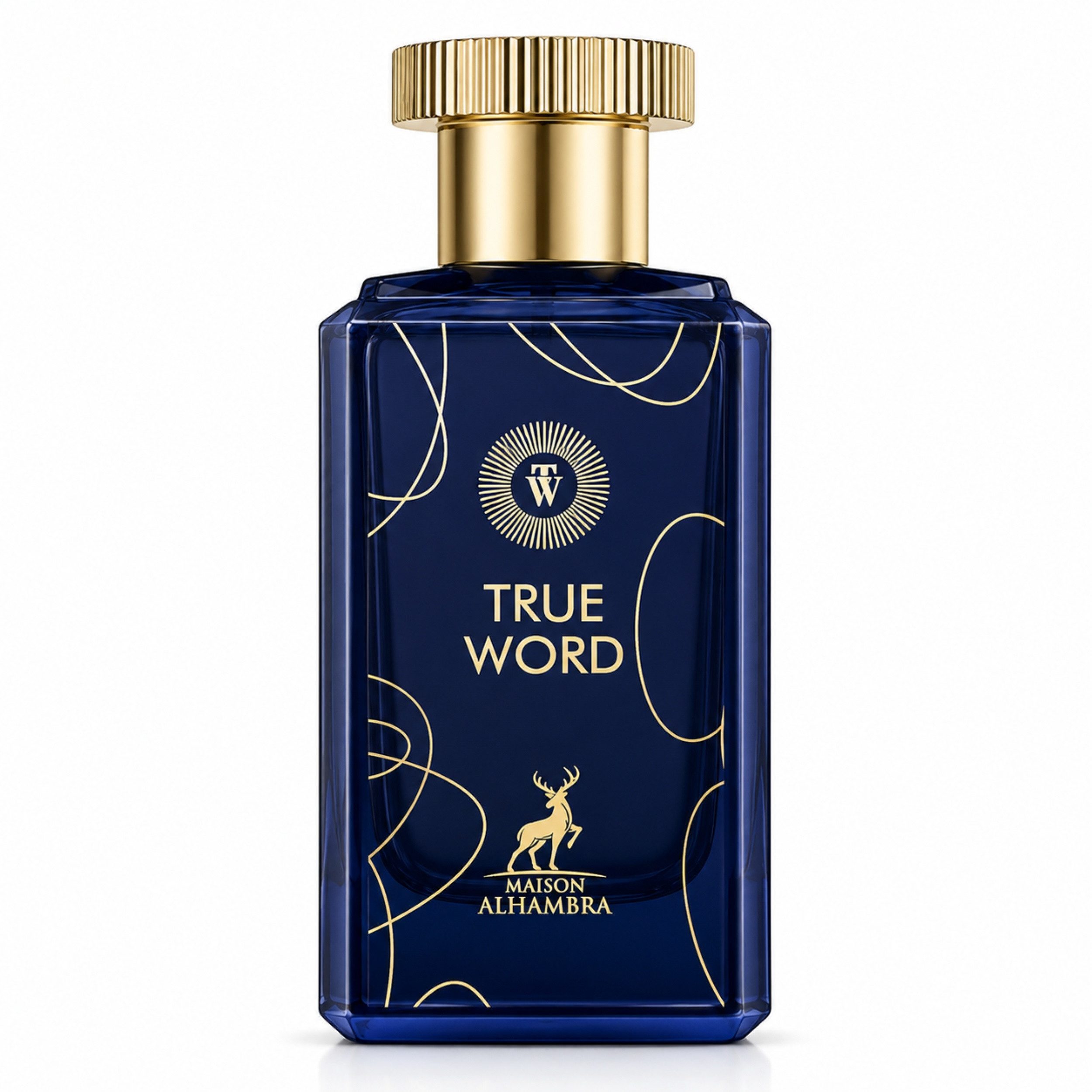 Maison Alhambra Eau de Parfum True Word Eau de Parfum 100ml, Eau de Parfum, 100 ml Inhalt, flüssige Duftkomposition