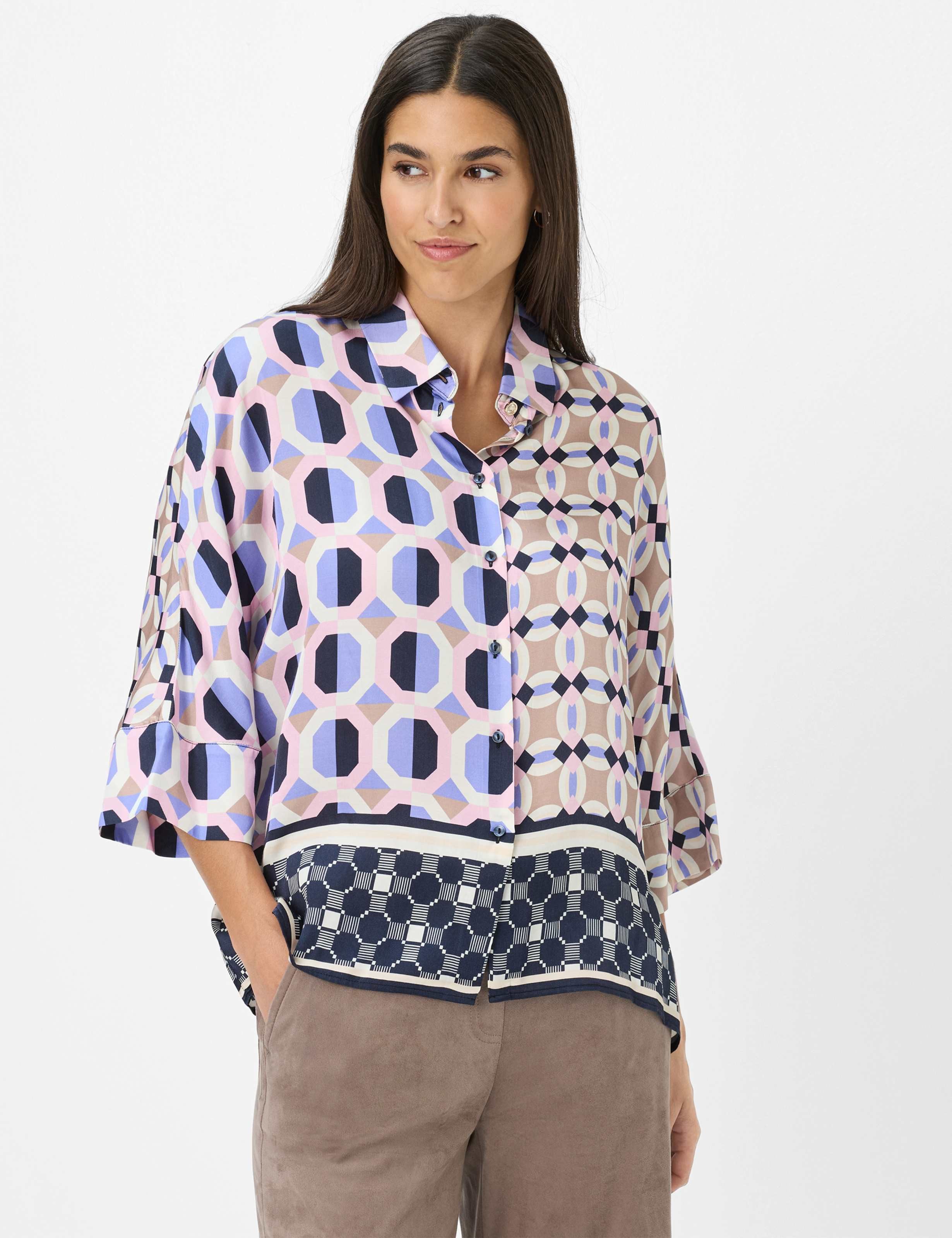 Brax Kurzarmbluse Style VIV PATCH günstig online kaufen