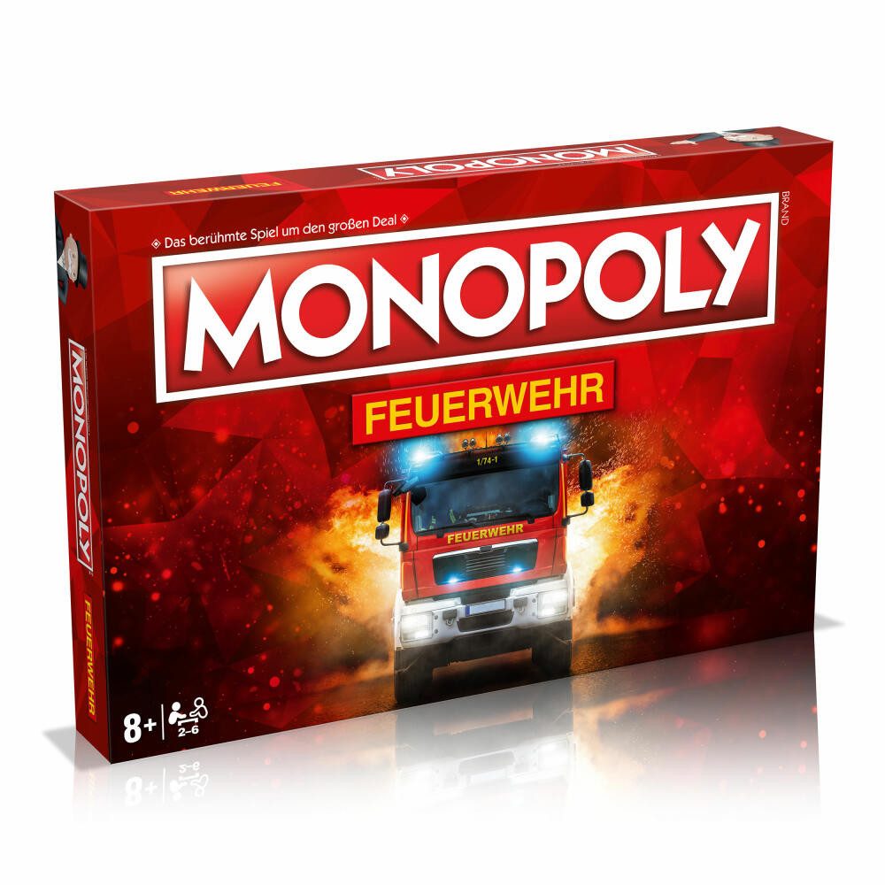 Winning Moves Spiel Monopoly - Feuerwehr