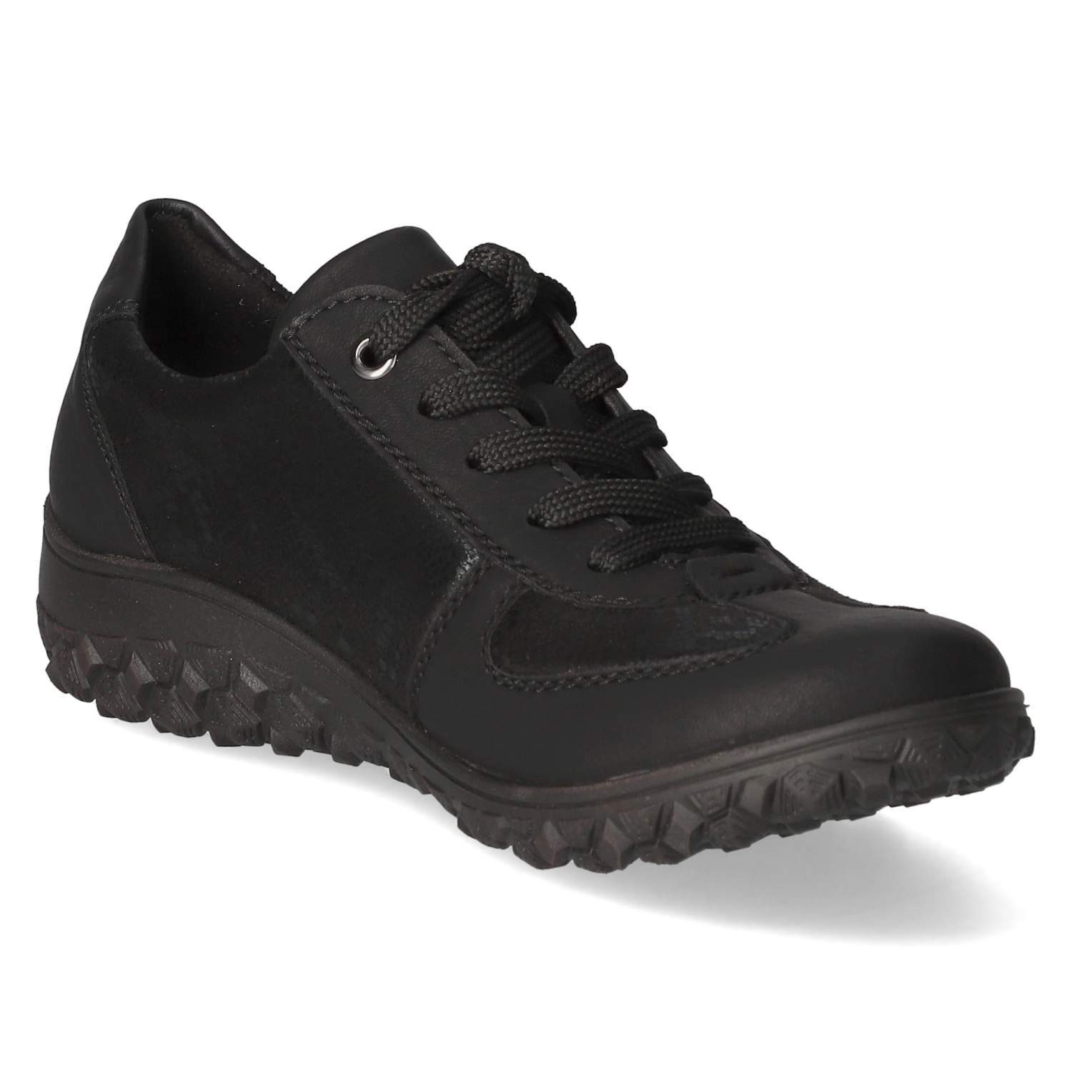 Rieker Rieker Sneaker Low 59501-00 Damen Textil & Synthetik black Schnürschuh – Bild 5 von 5