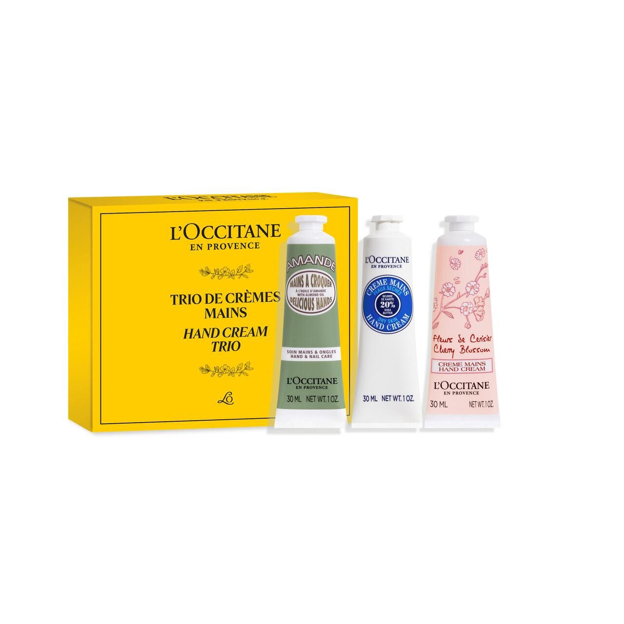 L'OCCITANE Handcreme Hand Cream Trio 2025, für Alle Hauttypen