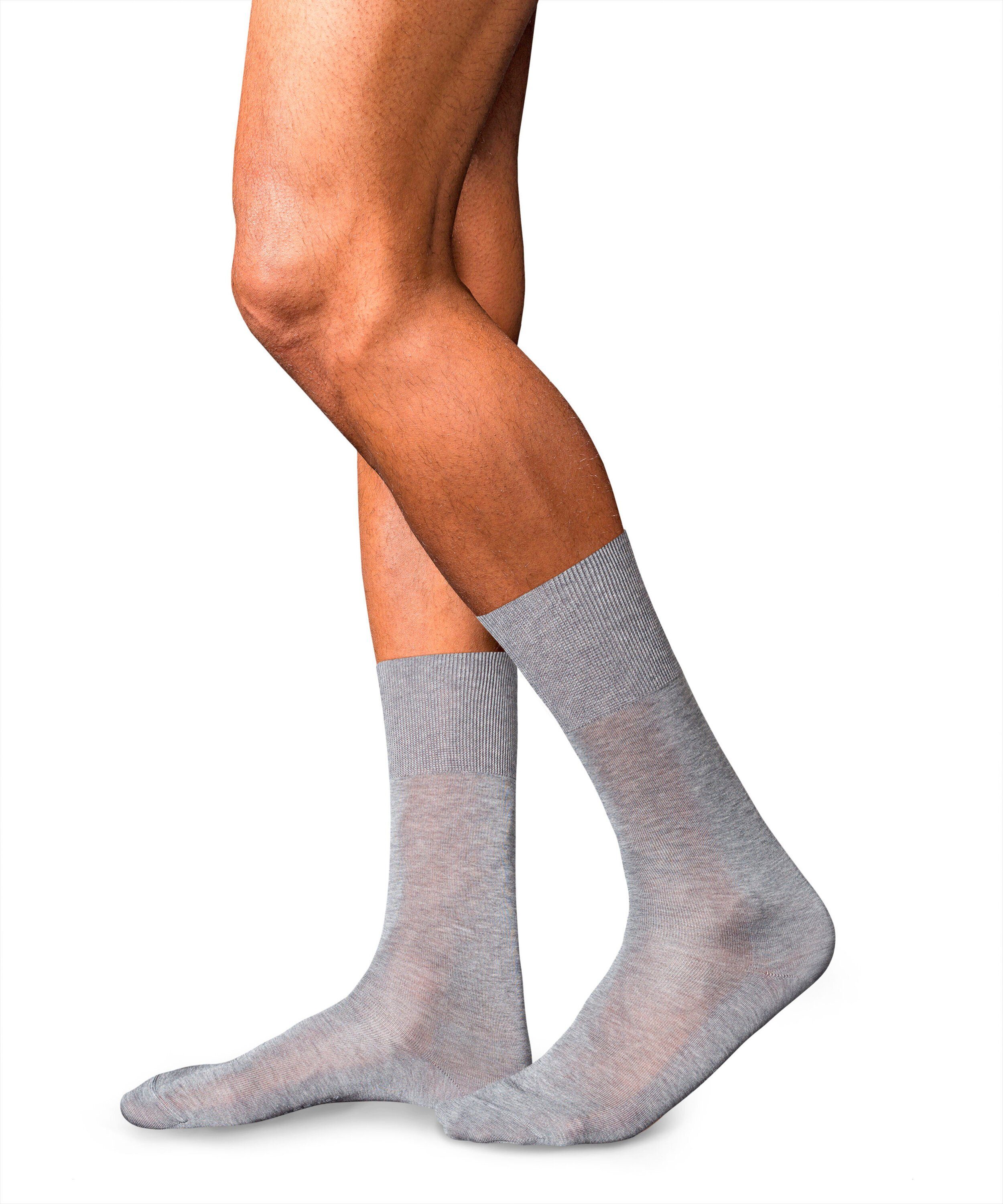 FALKE Socken No. 9 Pure Fil d´Écosse Socken (1-Paar) mit reiner ägyptischer Baumwolle