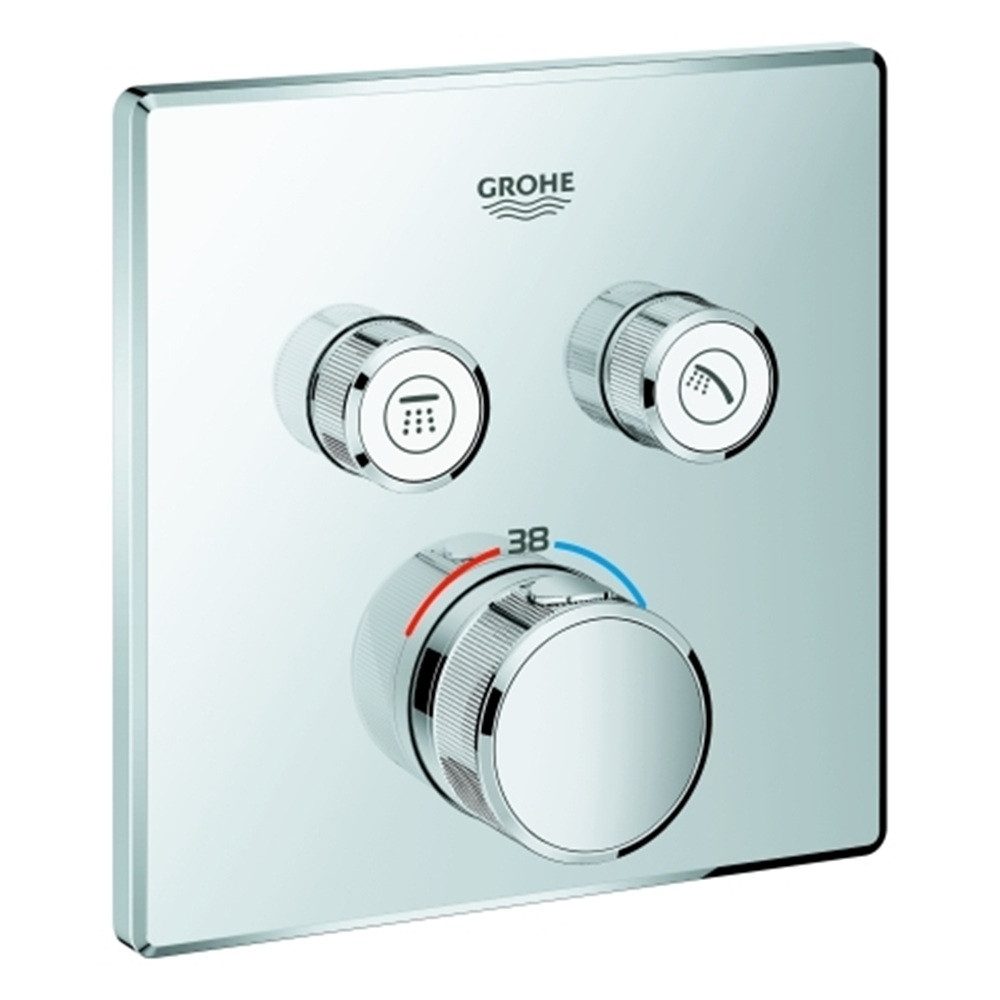 Grohe Thermostatventil GROHE Thermostat GROHTHERM SmartControl FMS 2 Запорные клапаны chrom