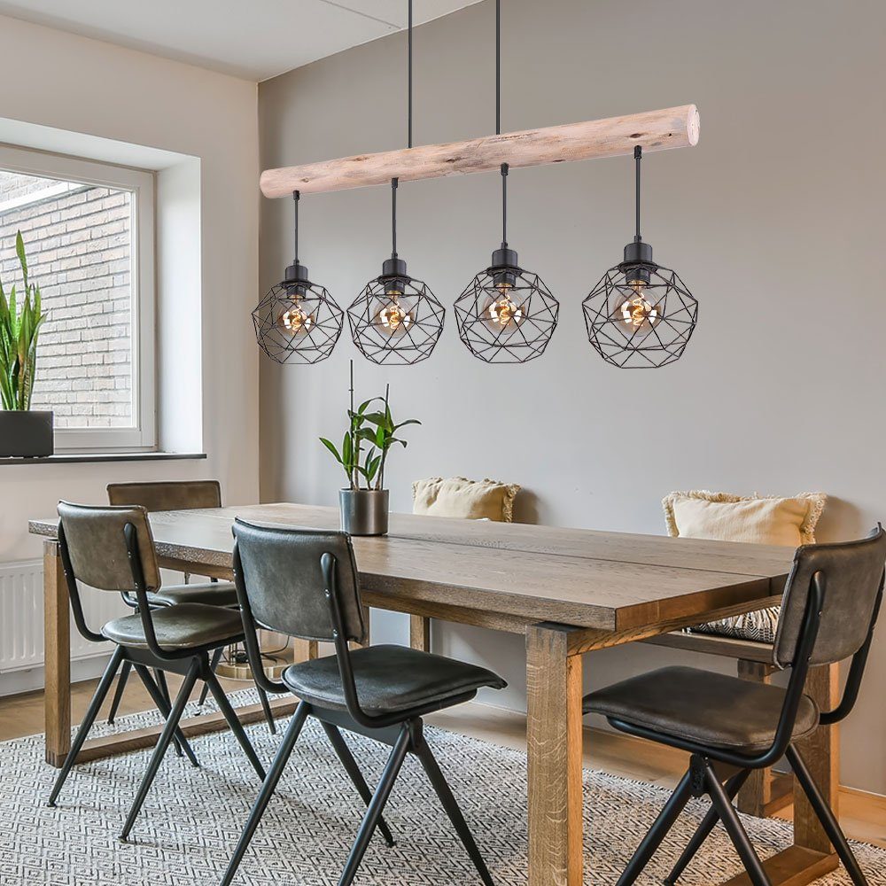 GLOBO LIGHTING Hängeleuchte, Leuchtmittel nicht inklusive, Pendelleuchte Hängeleuchte Deckenleuchte Esszimmerleuchte