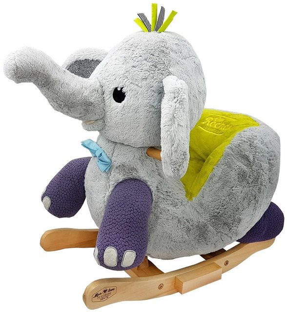 Gerardo's Toys Schaukeltier Elefant Little Rockers Wippe Schaukel mit Musik