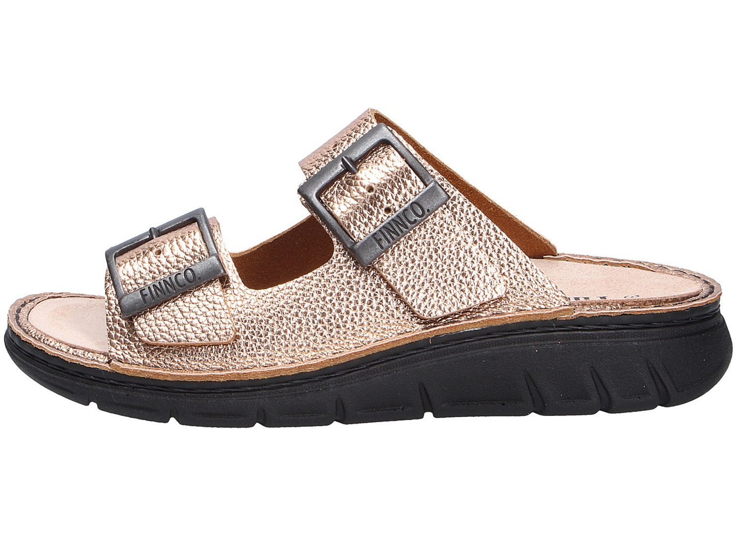 Finn Comfort Finn Comfort Damen Pantolette CAYMAN gold Größe Pantolette