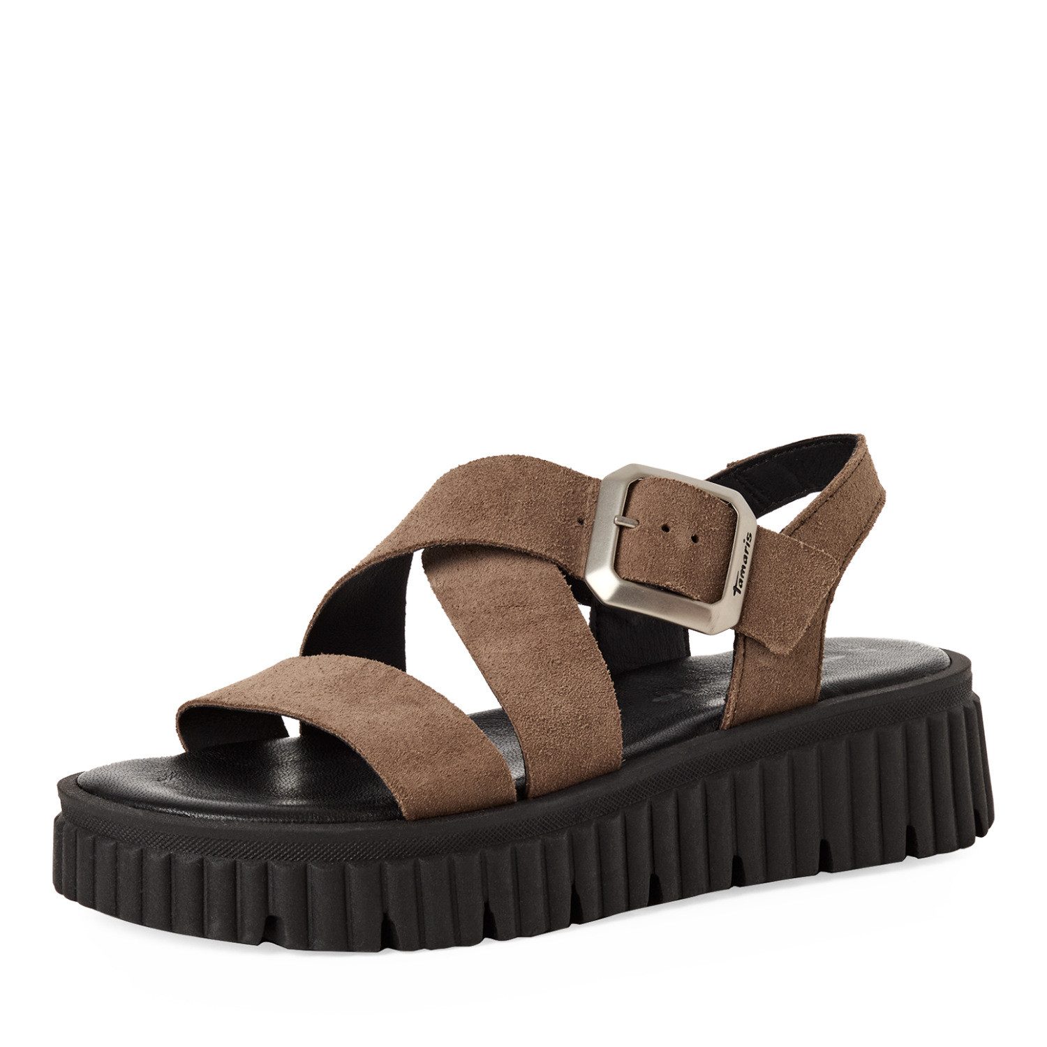 Tamaris Sandalette Plateau, Riemchensandale, Sommerschuh mit Touch It-Ausstattung