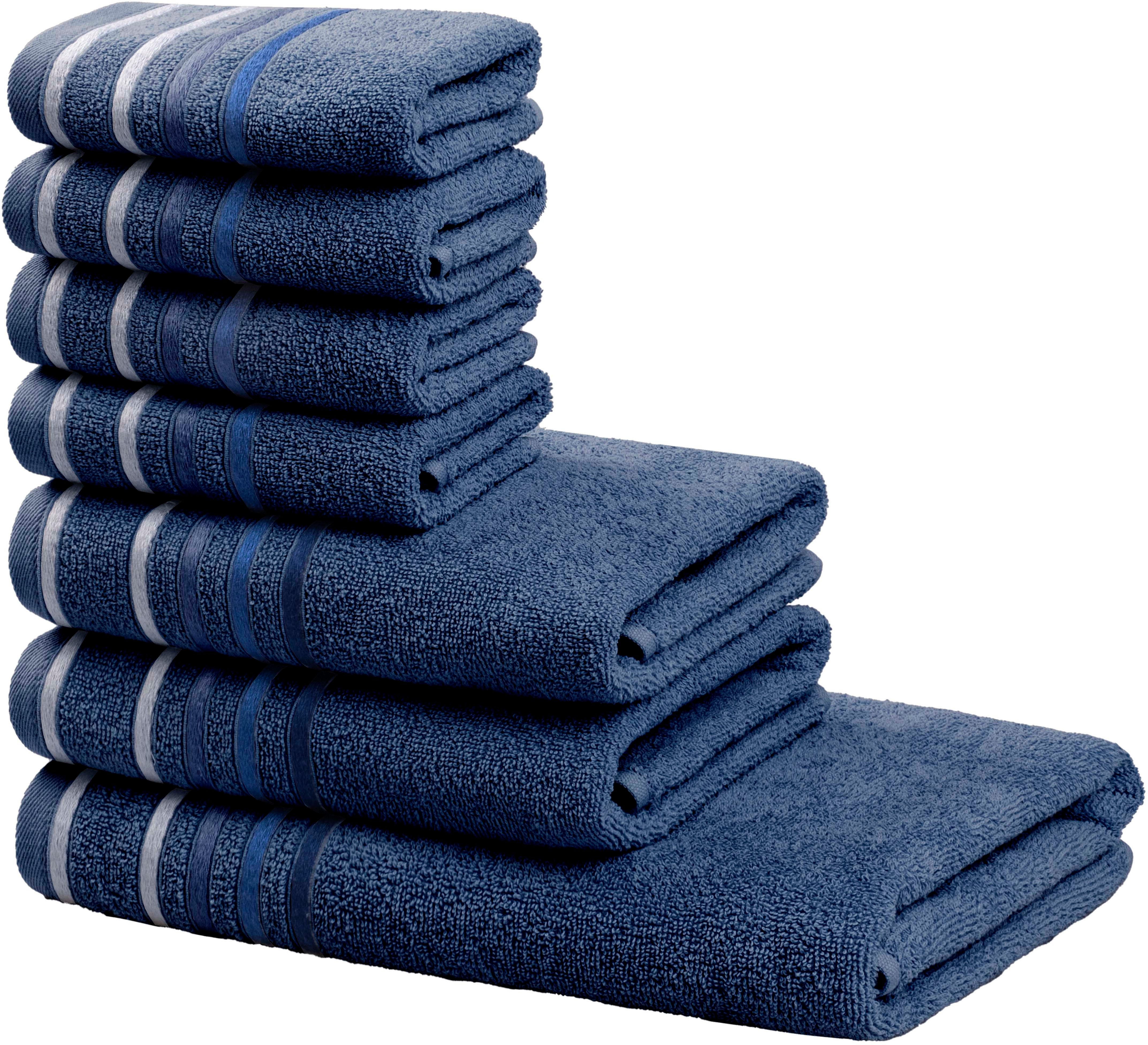my home Handtuch Set Niki, Duschtuch, günstig online kaufen