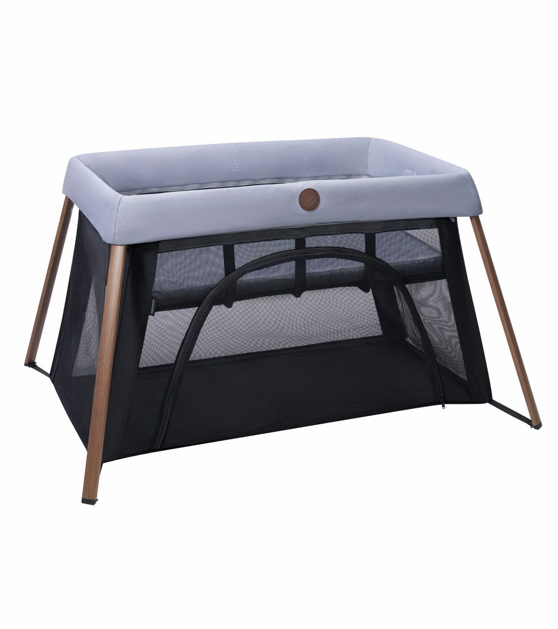 Maxi-Cosi Baby-Reisebett MC IRIS 2 ESSENTIAL GREY, Ultrakompakt und leicht  Einfach zusammenklappbar  Zwei Schlafebene…