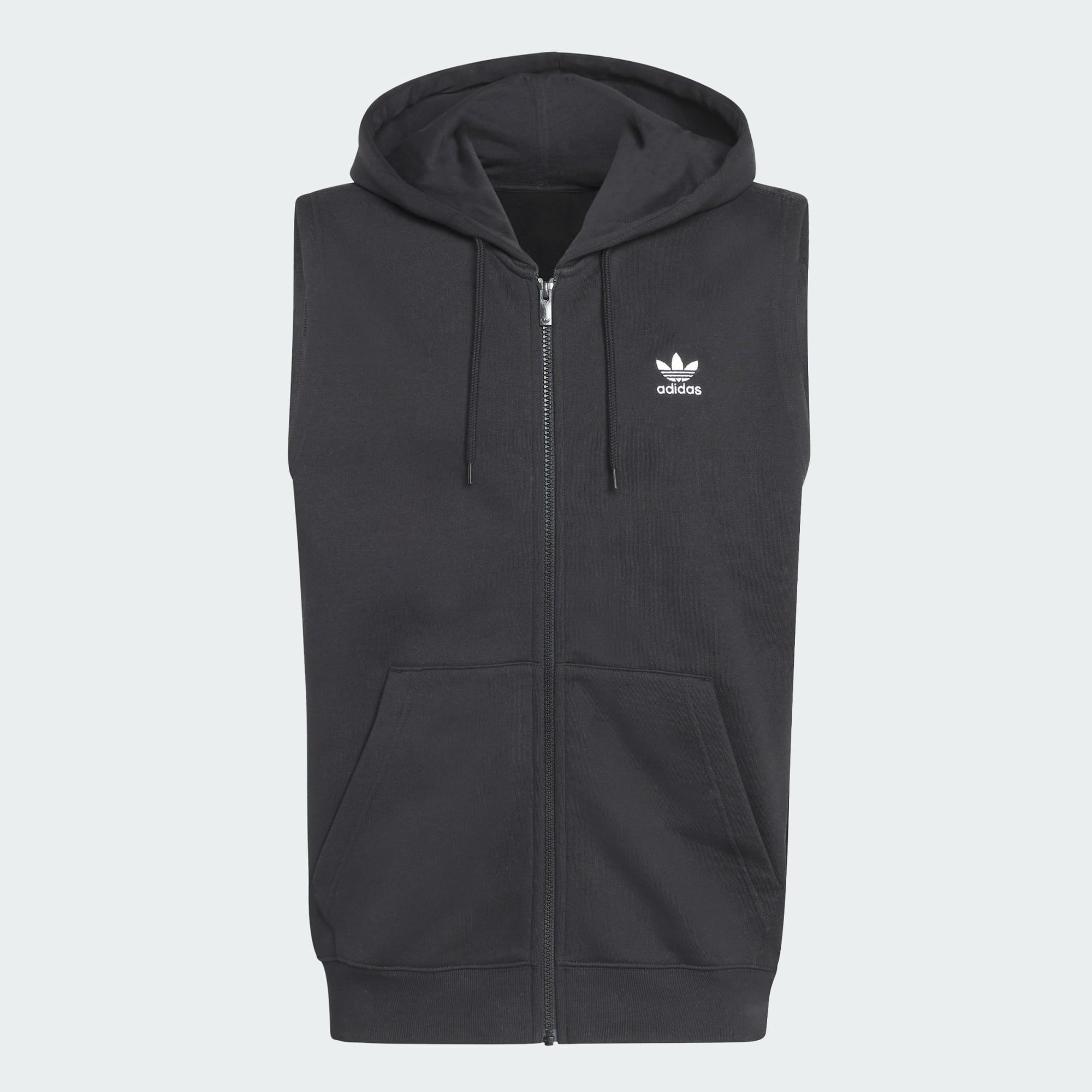 adidas Originals Hoodie TREFOIL ESSENTIALS HOODIE OHNE ÄRMEL (1-tlg)