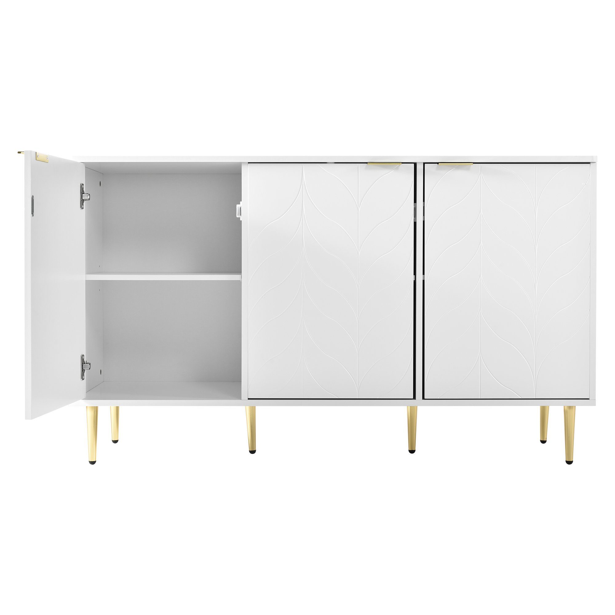 BlingBin Sideboard Modernes Nachttisches 2 Etagen günstig online kaufen