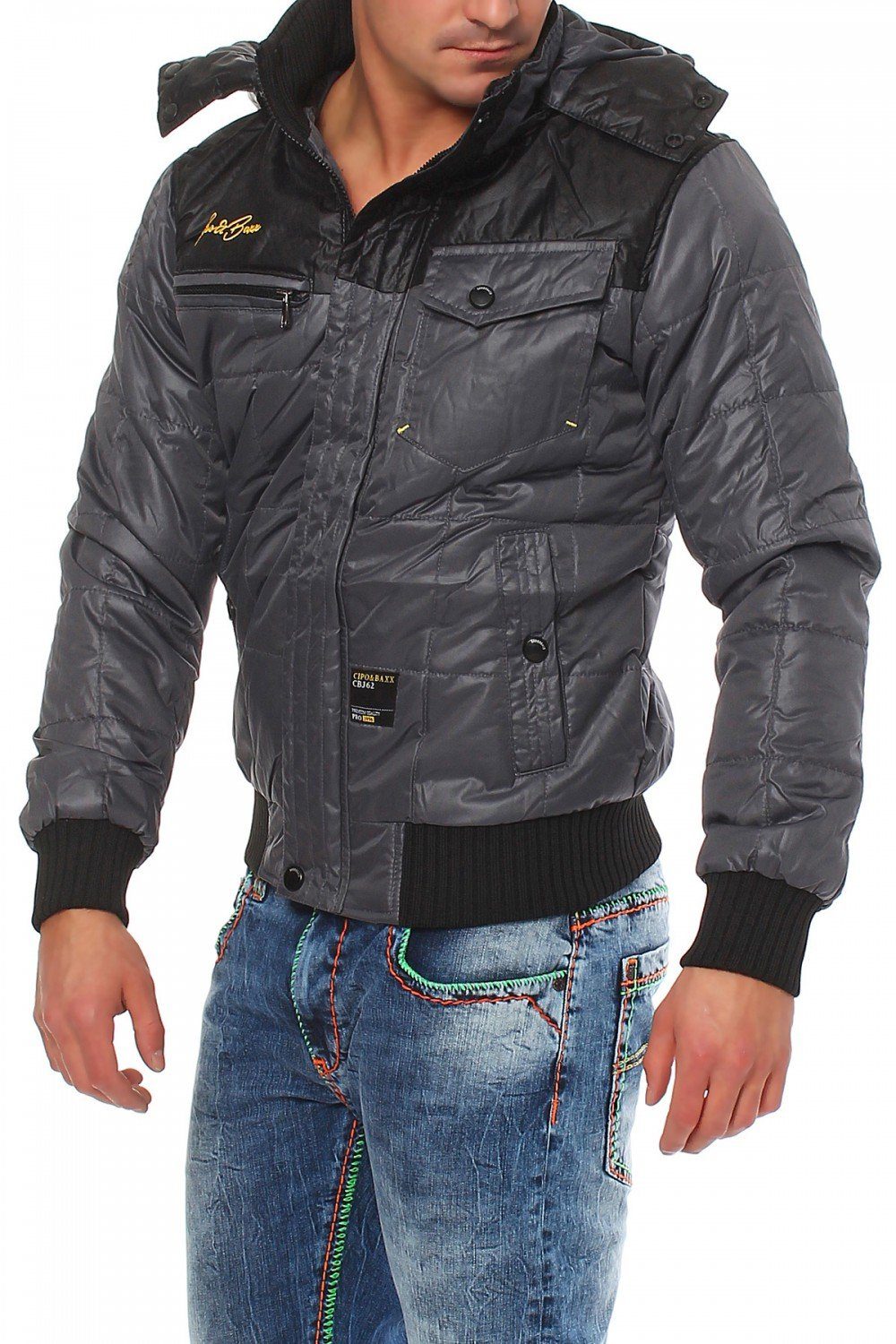 Cipo & Baxx Parka Cipo & Baxx Herren Jacke Parka Mantel günstig online kaufen