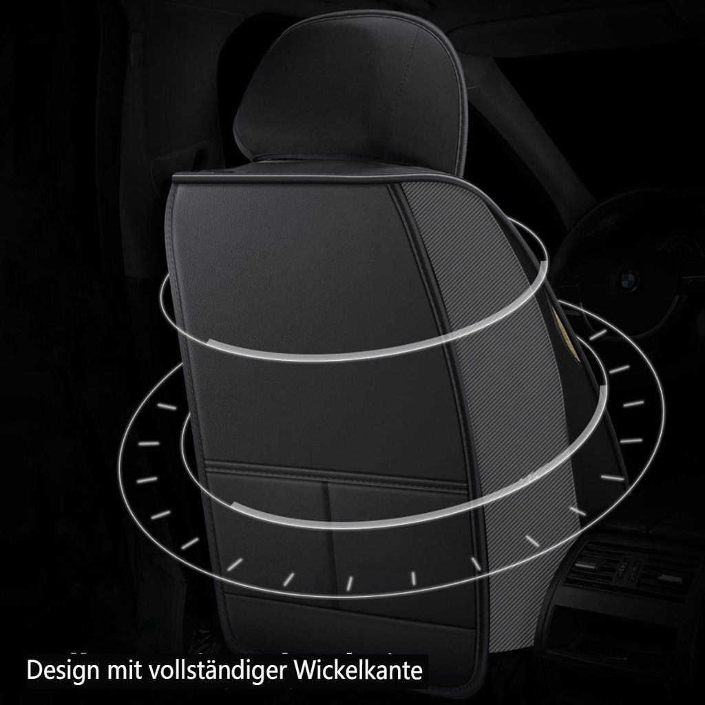 Vordersitze und Rückbank Komplettset Autositzbezüge für BMW Serie