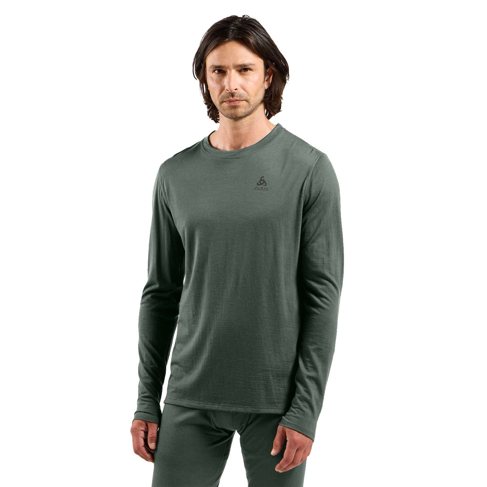 Odlo Funktionsshirt Natural Merino 160 Langarm Shirt Herren 112272-10877 Federleichte Performance – aber natürlich.