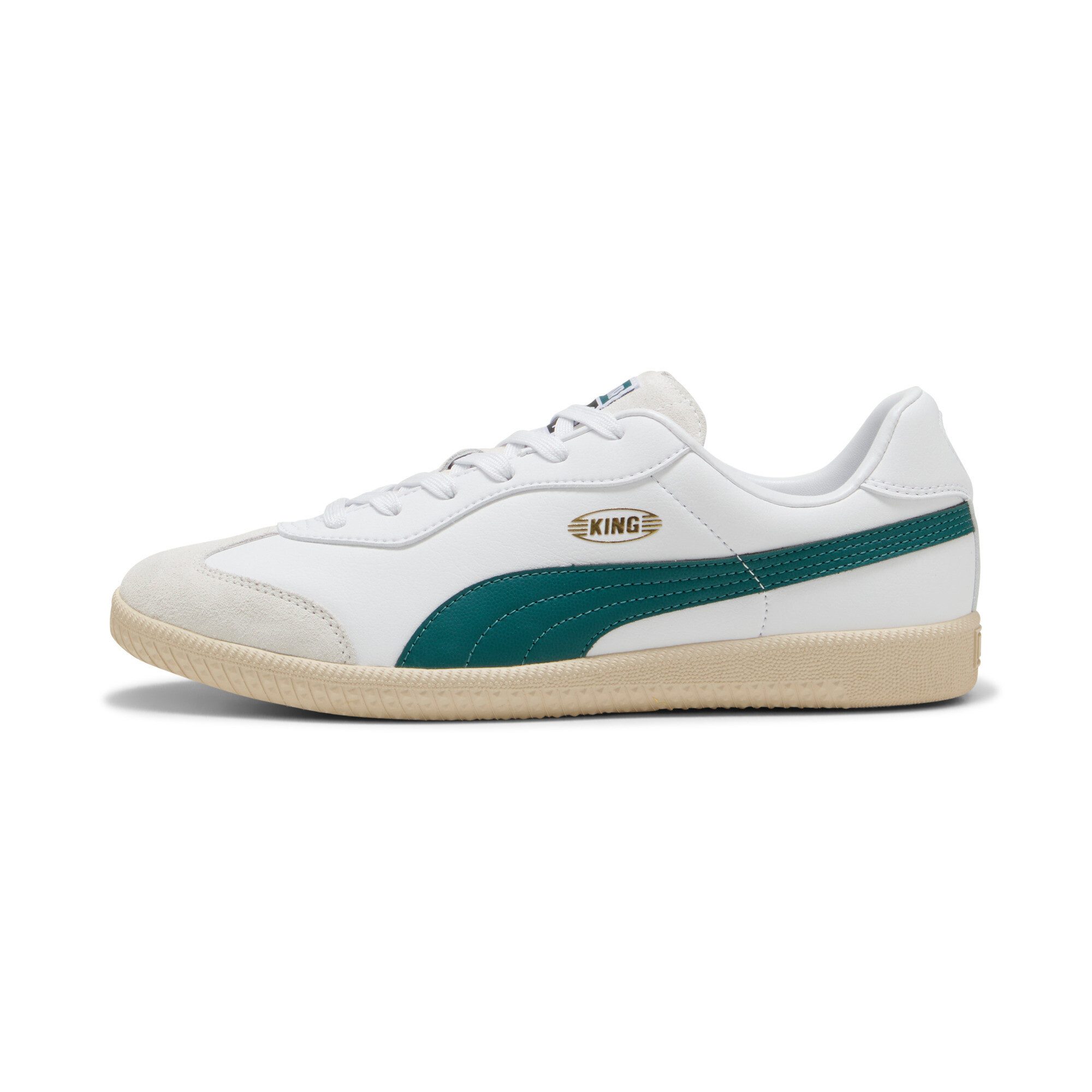 PUMA KING 21 IT Sneaker mit Schnürung, leicht profilierte Gummi-Laufsohle