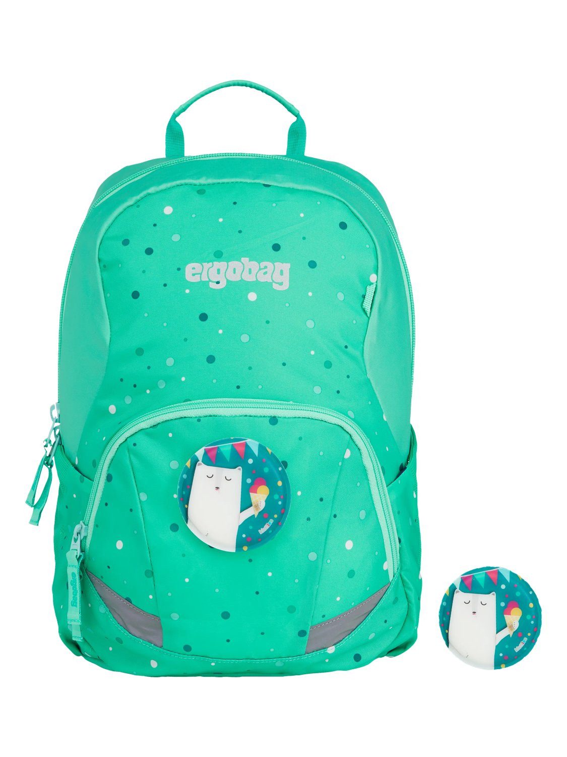 ergobag Kinderrucksack Ease Large, passend für DIN-A4