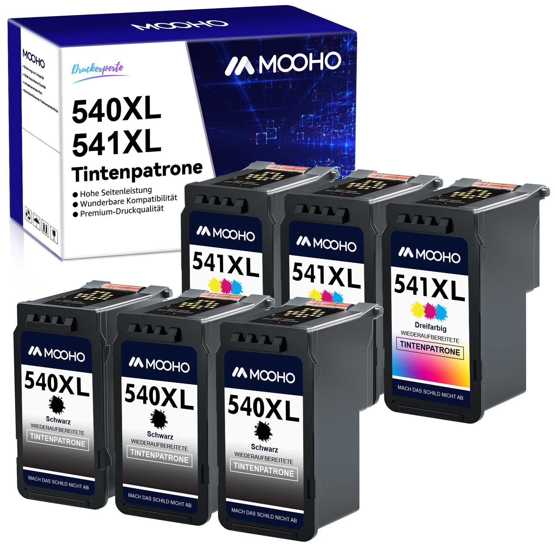 540 XXL Kompatibel für CANON PG-540XL CL-541XL Tintenpatrone