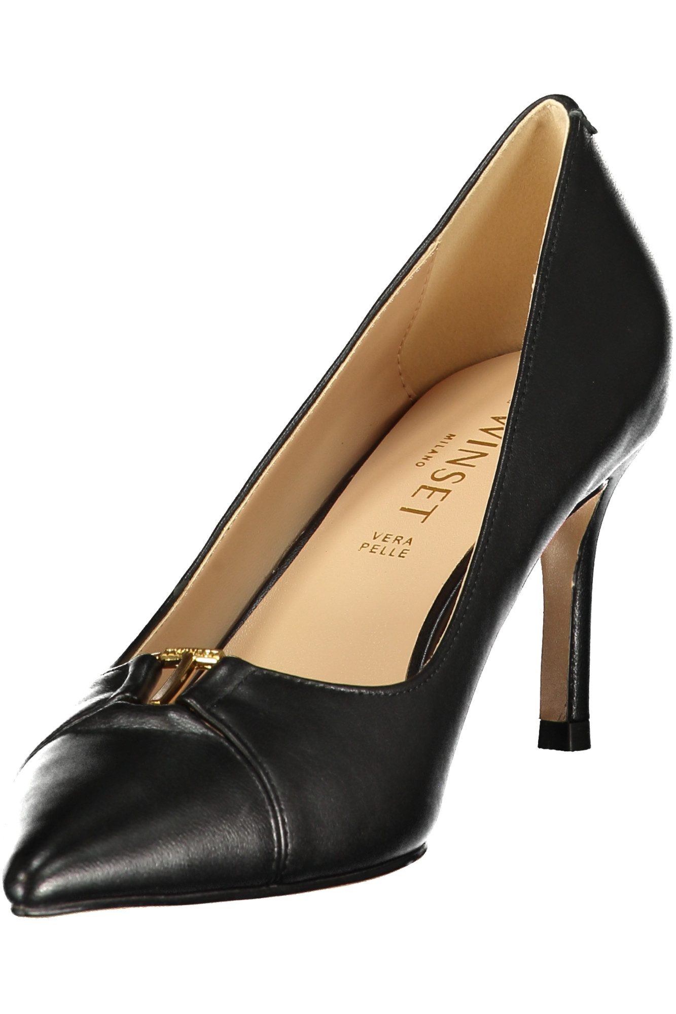 TWINSET Pantolette Elegante Schwarze Damenschuhe mit 5 cm Absatz und